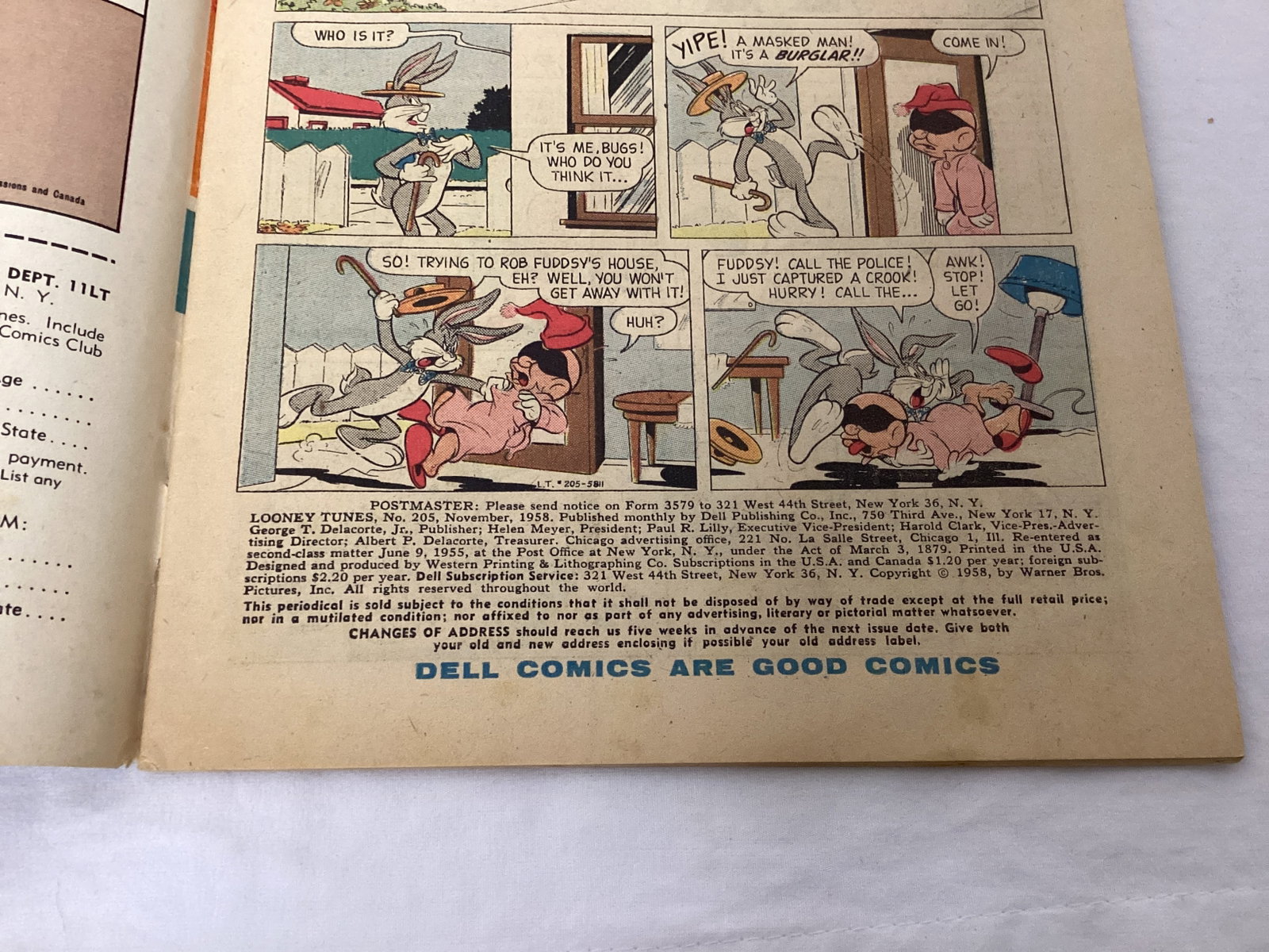 Looney Tunes 205 Dell Comic Book - 7
