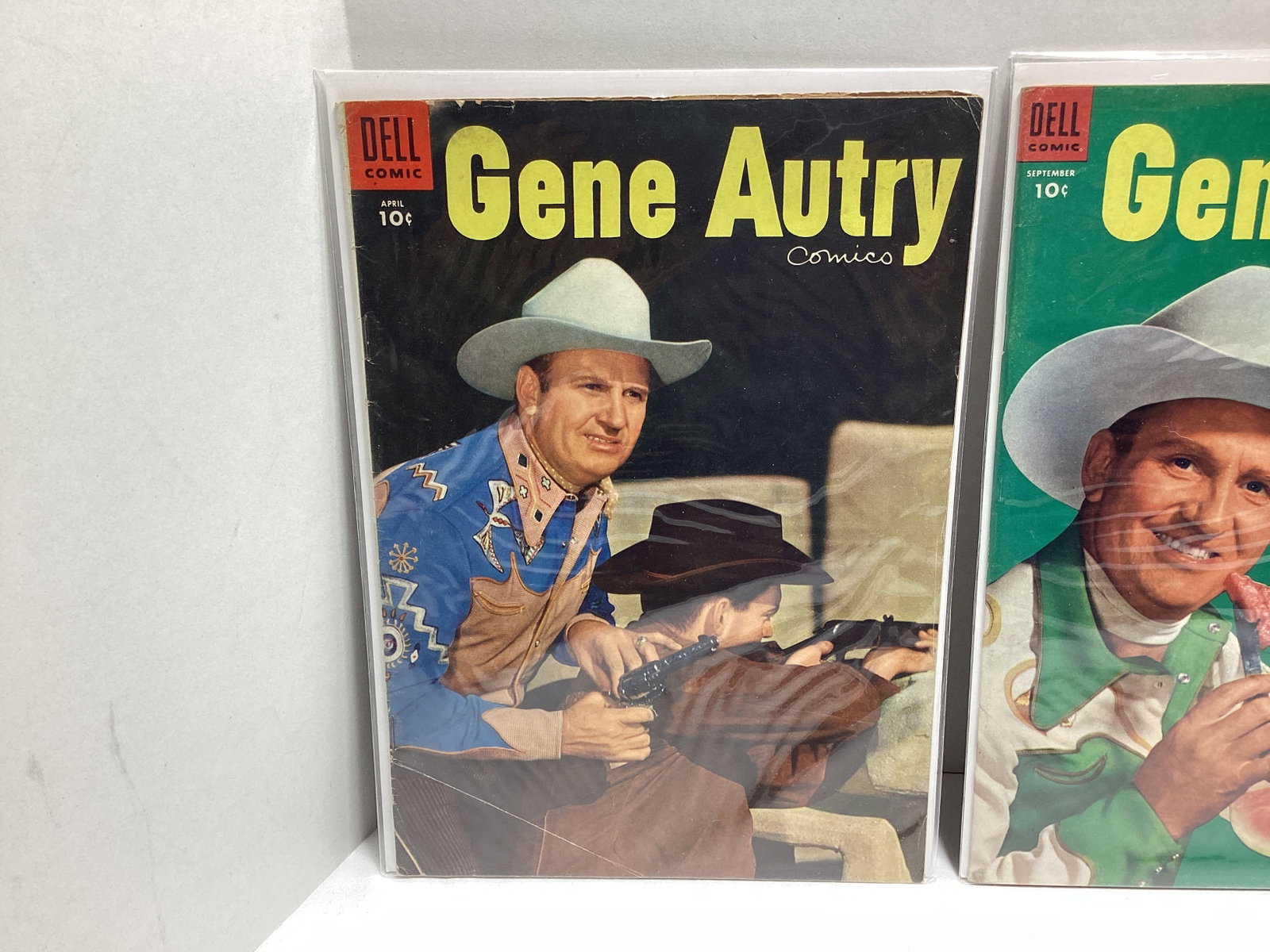 Three Gene Autry Dell Western Comic Books - 4