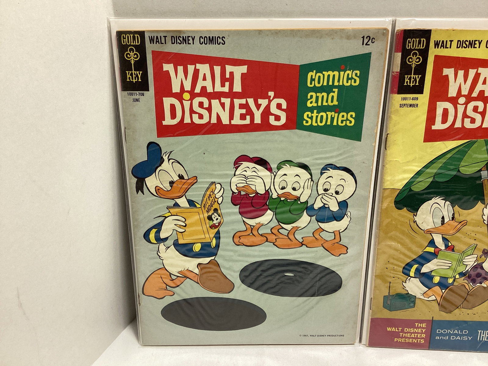 Three Walt Disney's Comics and Stories Gold Key Comic Books - 2