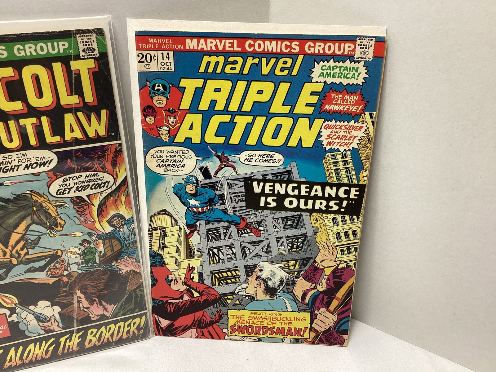 Four Marvel Comic Books - 5