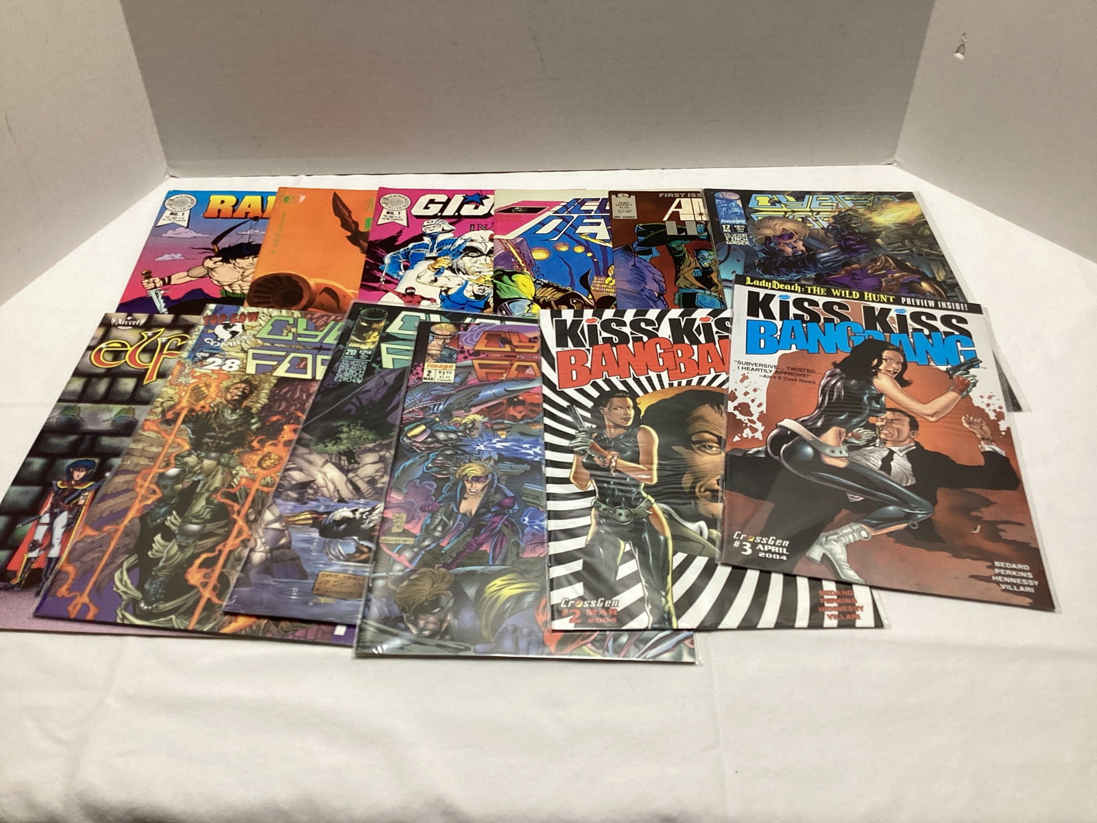 12 Comic Books: .