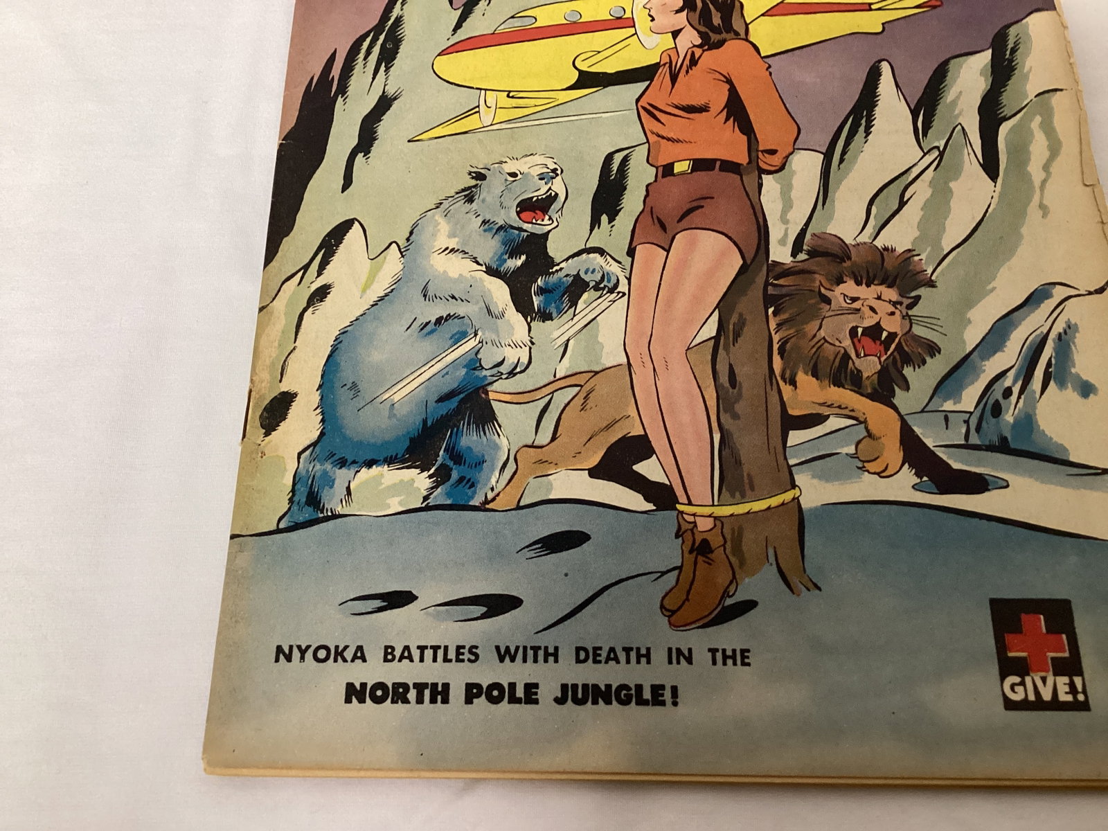 Nyoka the Jungle Girl 7 Fawcett Comic Book - 4