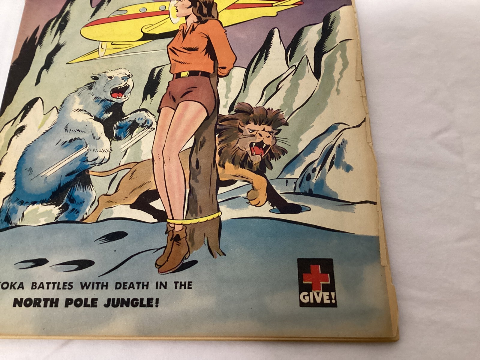Nyoka the Jungle Girl 7 Fawcett Comic Book - 5