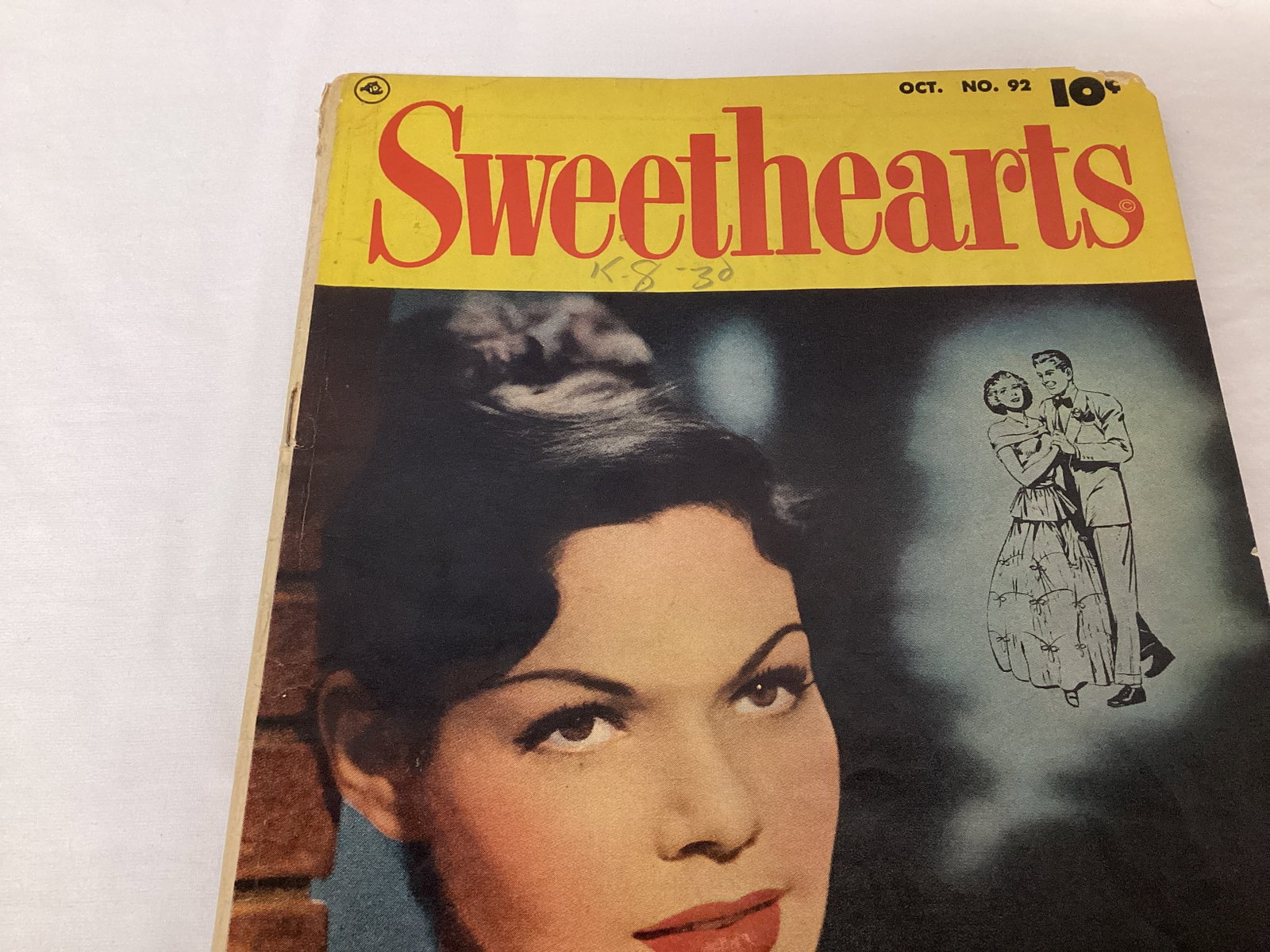 Sweethearts 92 Fawcett Comic Book - 2