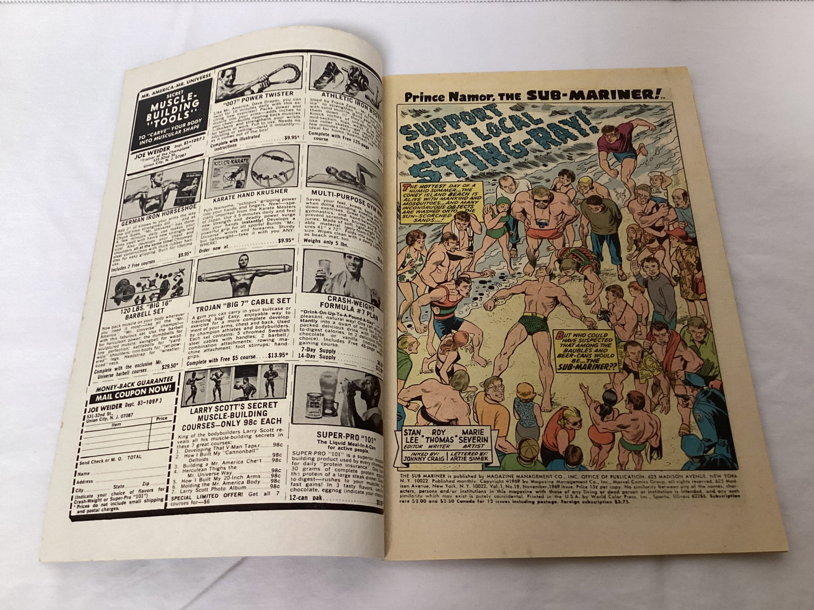 Submariner 19 Marvel Comic Book - 6