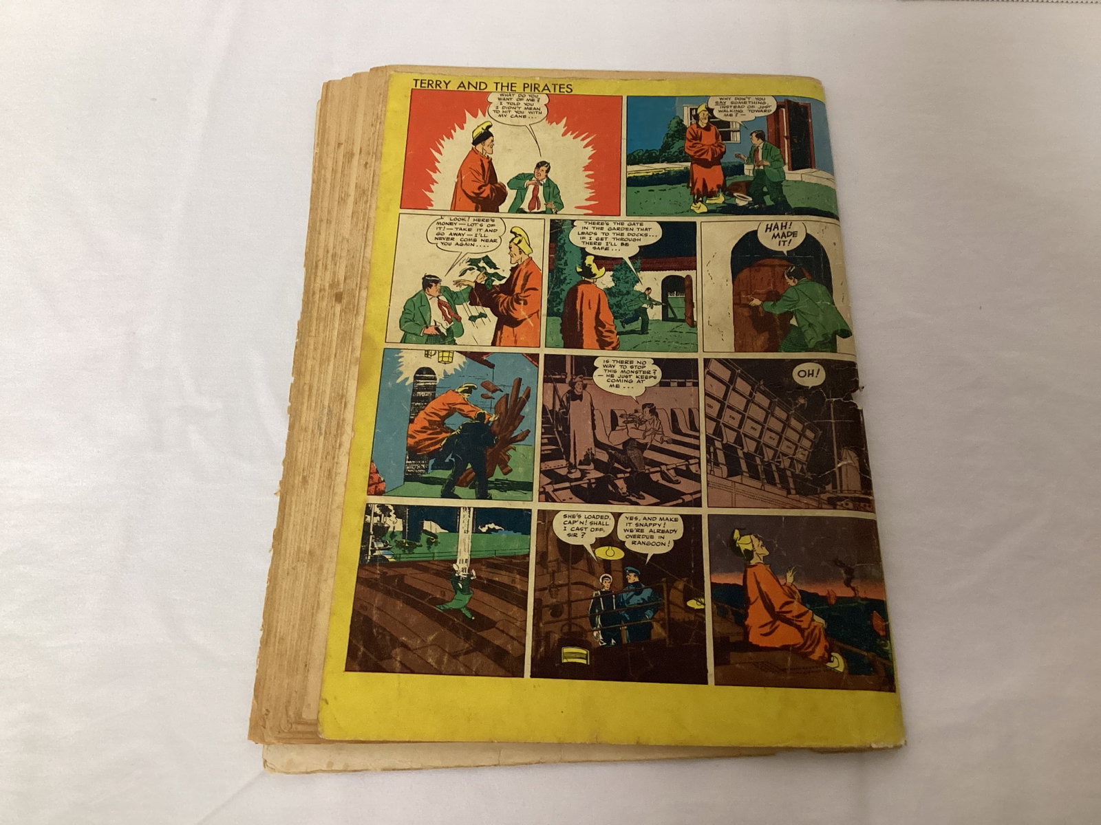 Four Color 9 Dell Terry and the Pirates Comic Book - 8