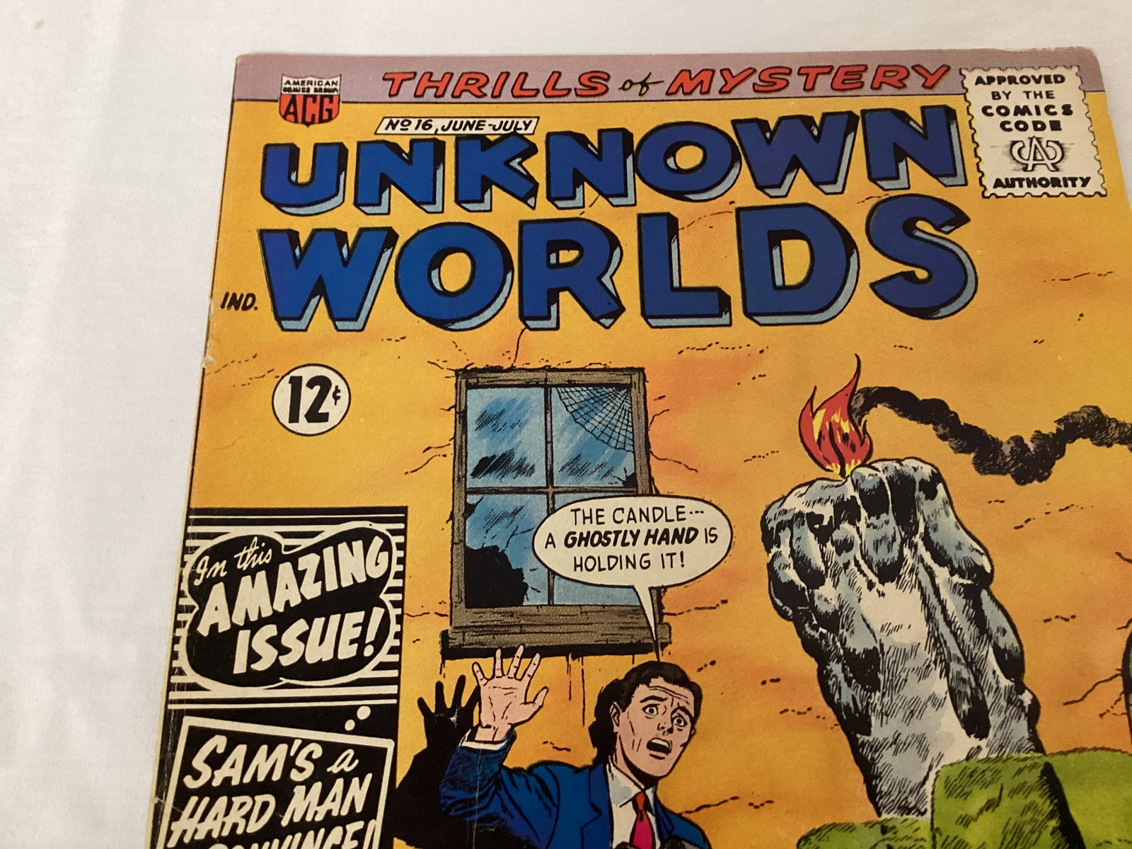 Unknown Worlds 16 ACG Comic Book - 2