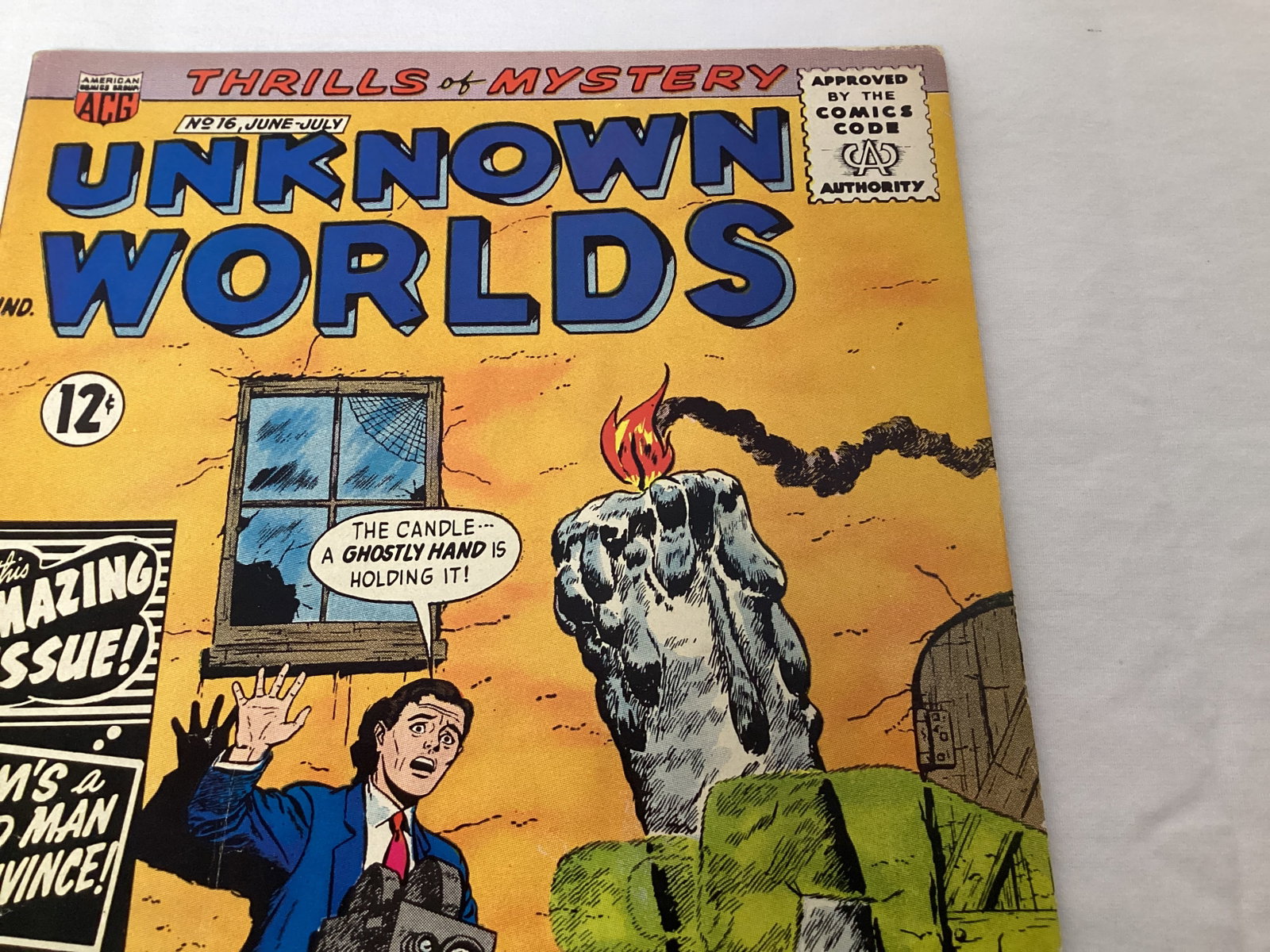 Unknown Worlds 16 ACG Comic Book - 3