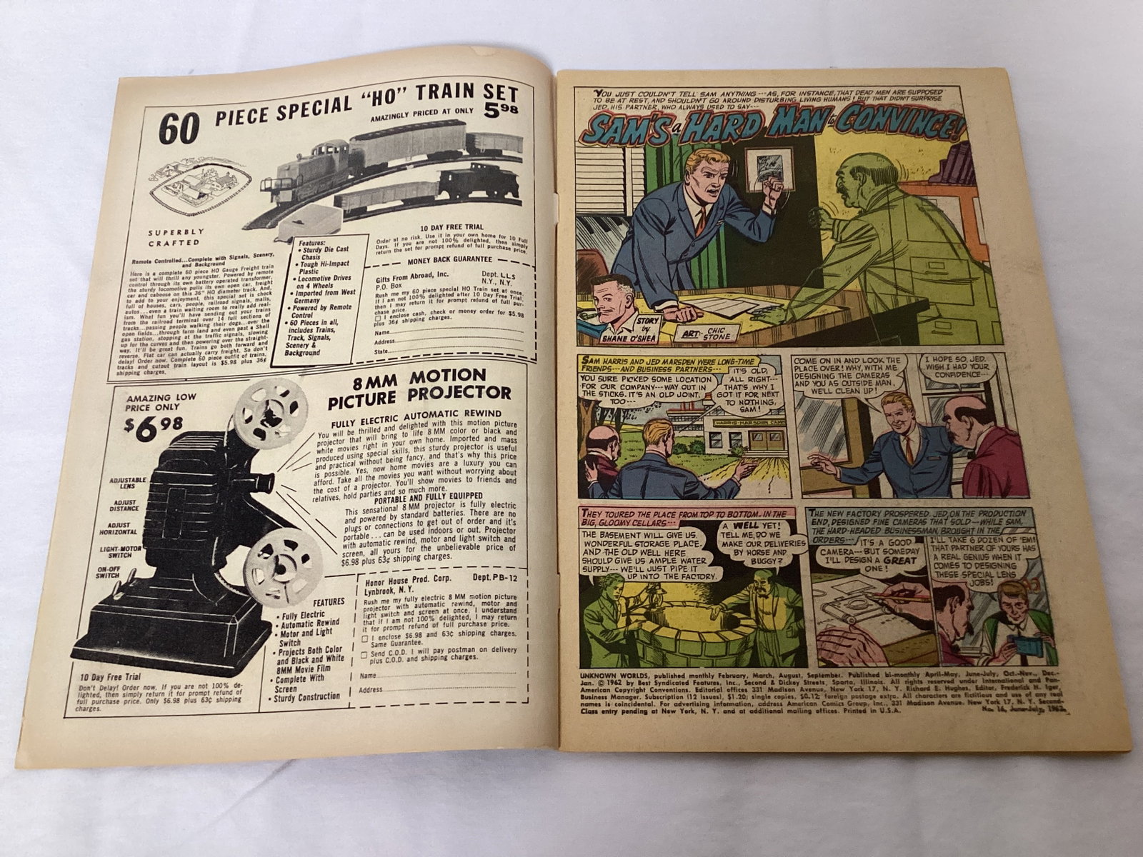 Unknown Worlds 16 ACG Comic Book - 6