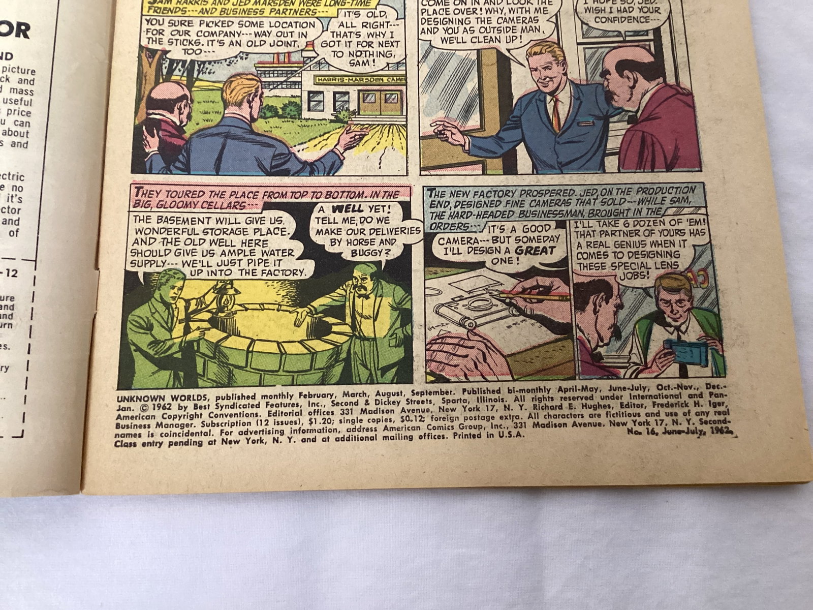 Unknown Worlds 16 ACG Comic Book - 7