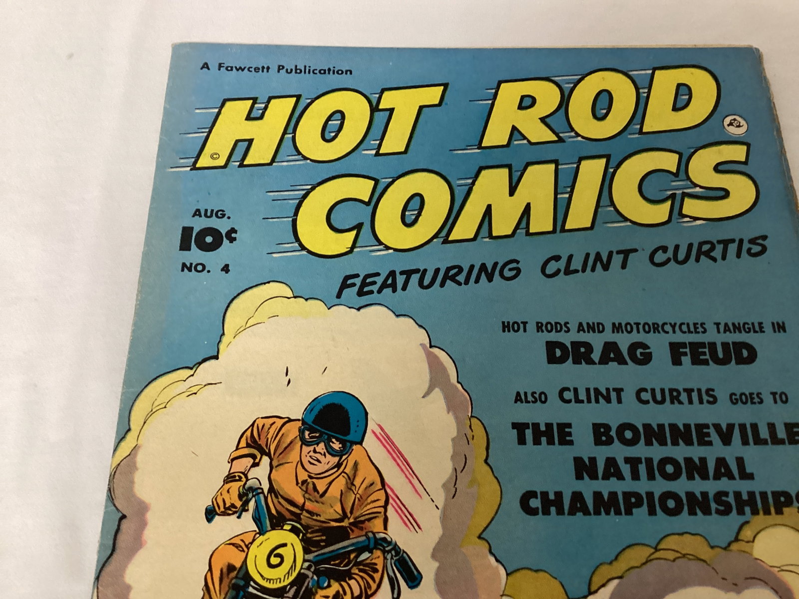 Hot Rod Comics 4 Fawcett Comic Book - 2