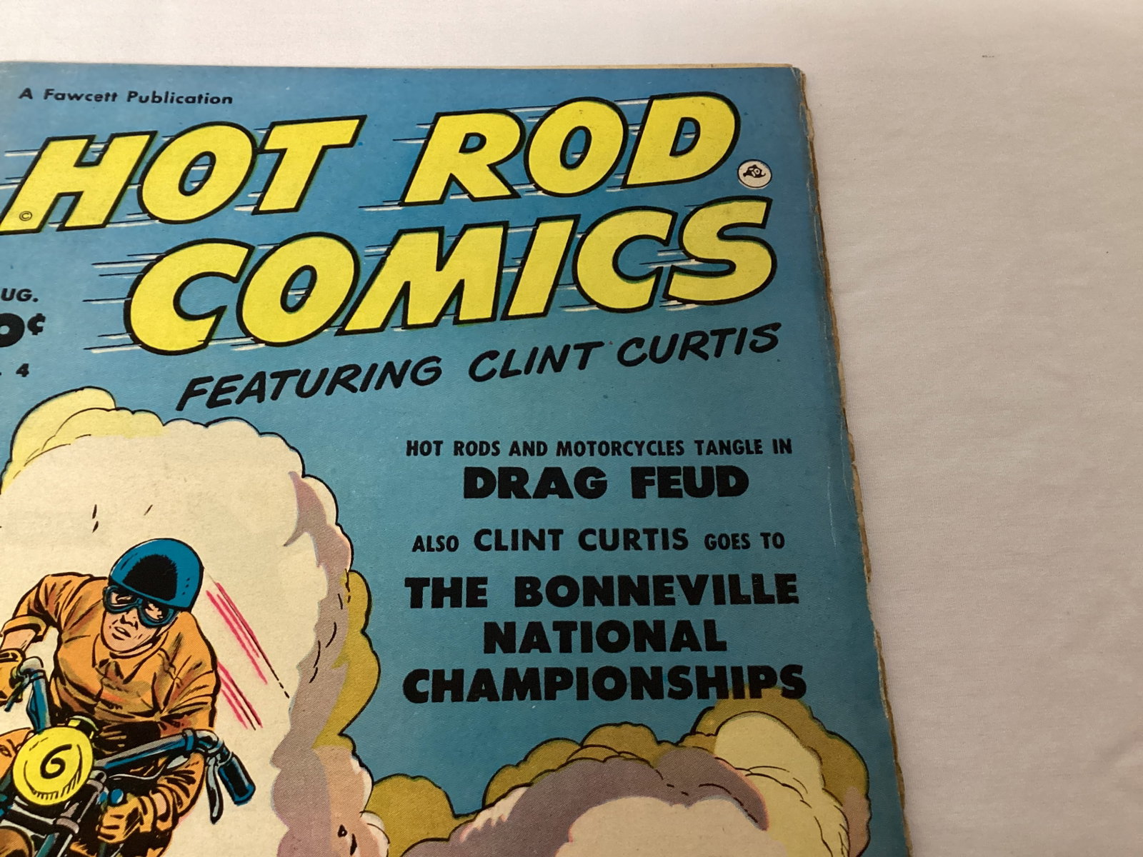 Hot Rod Comics 4 Fawcett Comic Book - 3