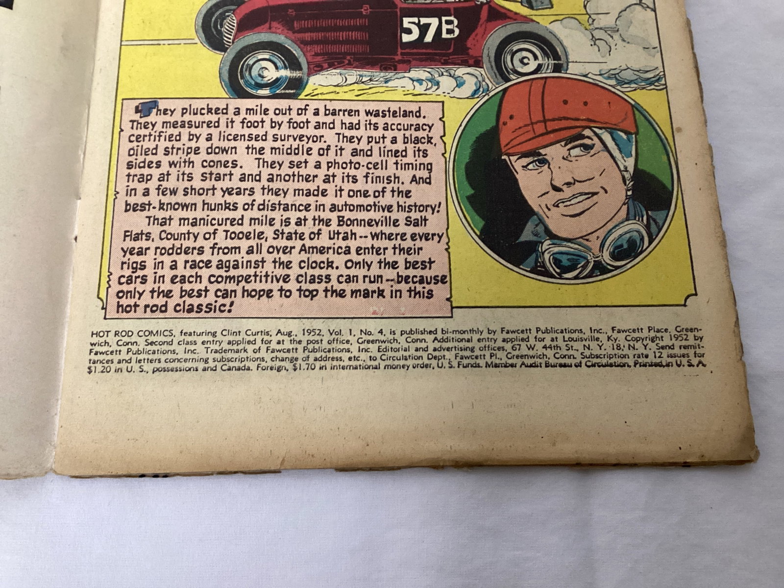 Hot Rod Comics 4 Fawcett Comic Book - 7