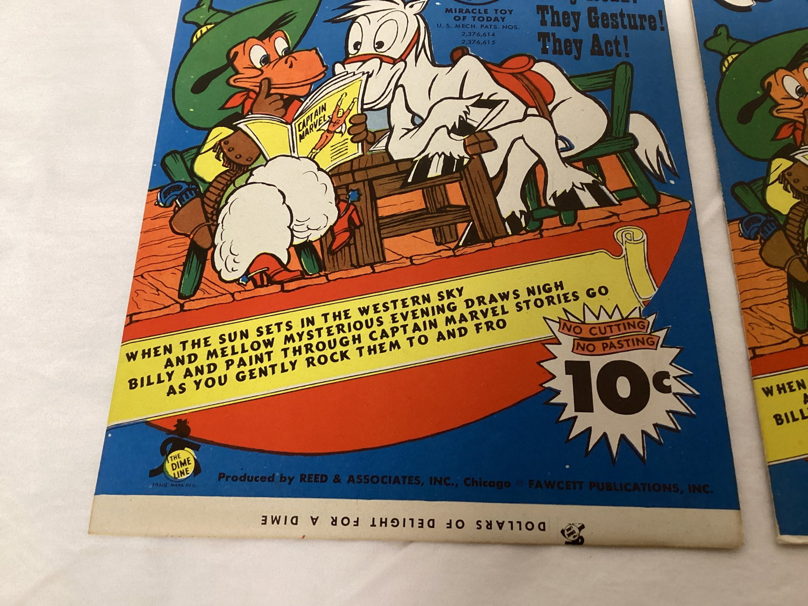 Comic Capers Tippy Toy 4 Billy the Kid and Paint Toys - 3