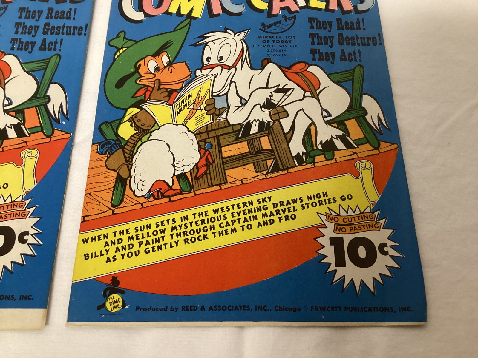 Comic Capers Tippy Toy 4 Billy the Kid and Paint Toys - 5