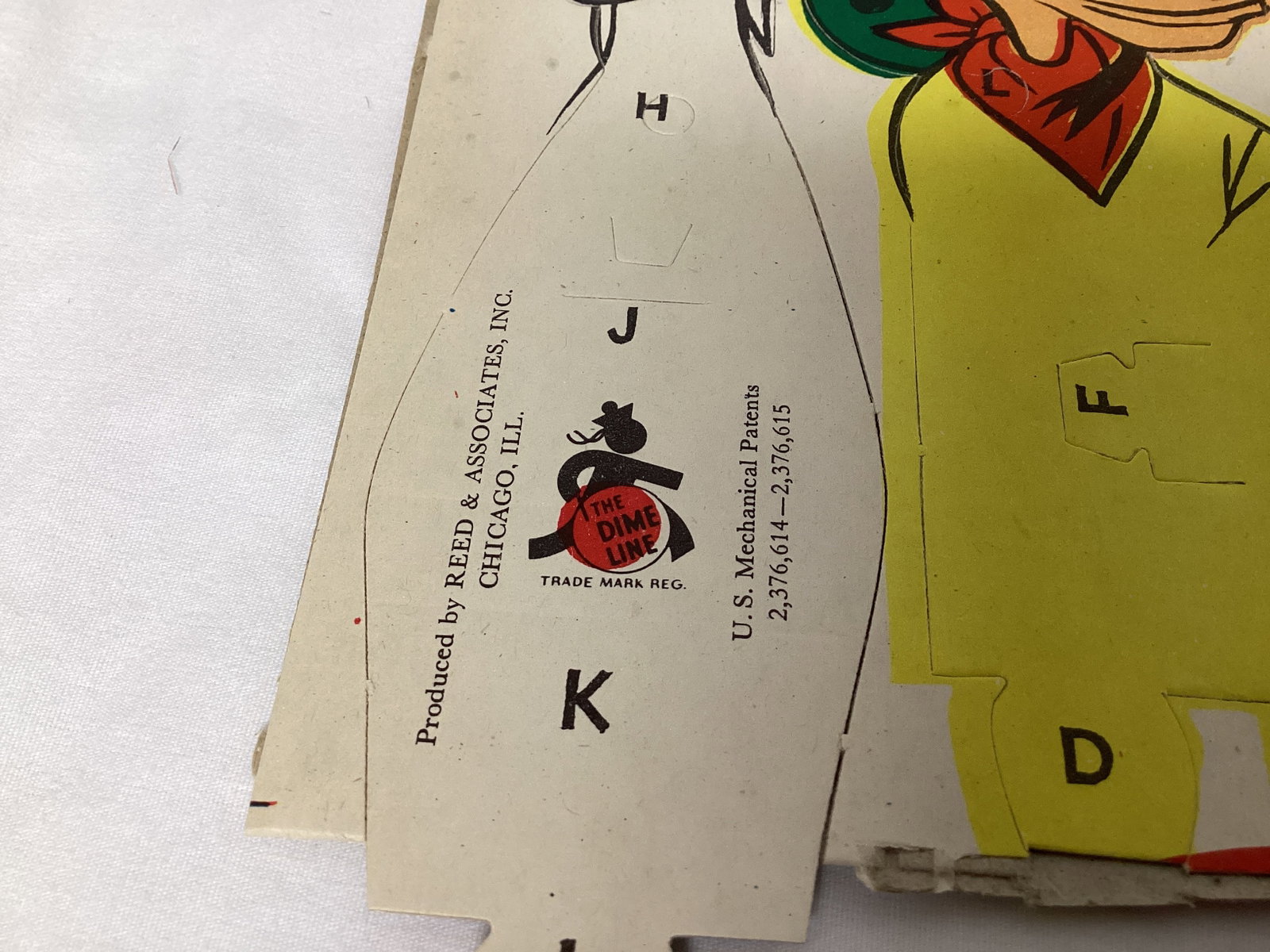 Comic Capers Tippy Toy 4 Billy the Kid and Paint Toys - 7