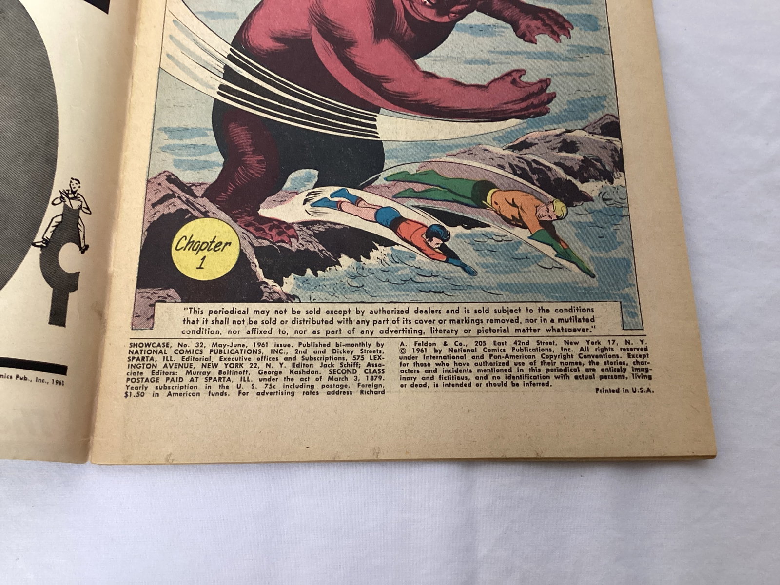 Showcase 32 DC Aquaman and Aqualad Comic Book - 7
