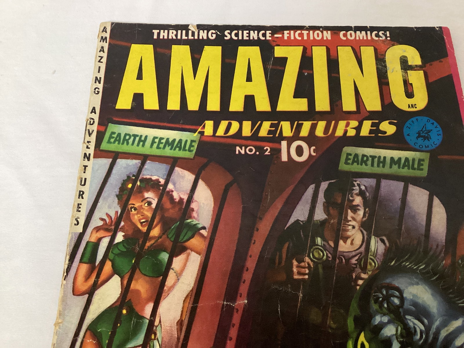 Amazing Adventures 2 Ziff Davis Comic Book - 2