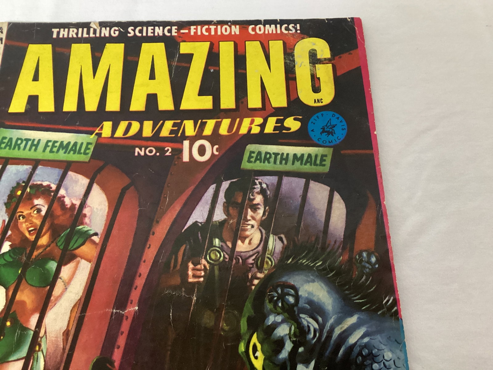 Amazing Adventures 2 Ziff Davis Comic Book - 3