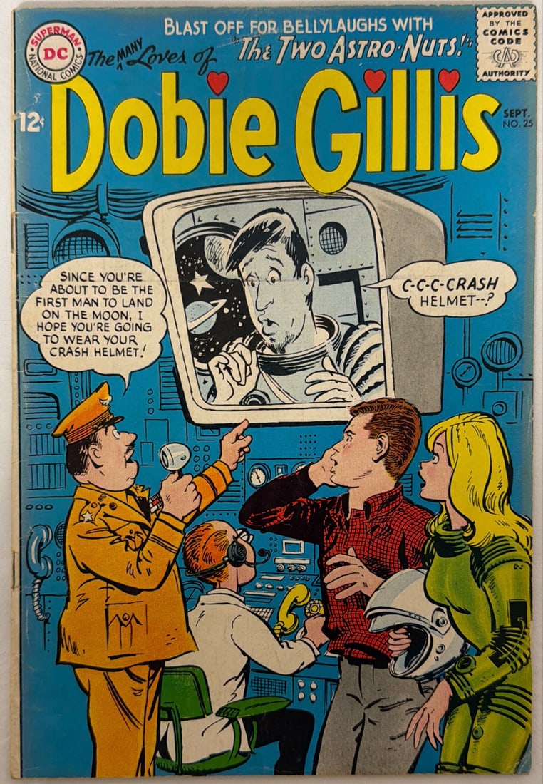 Dobie Gillis 25 DC Comic Book: 1964, please preview and see all photos for condition