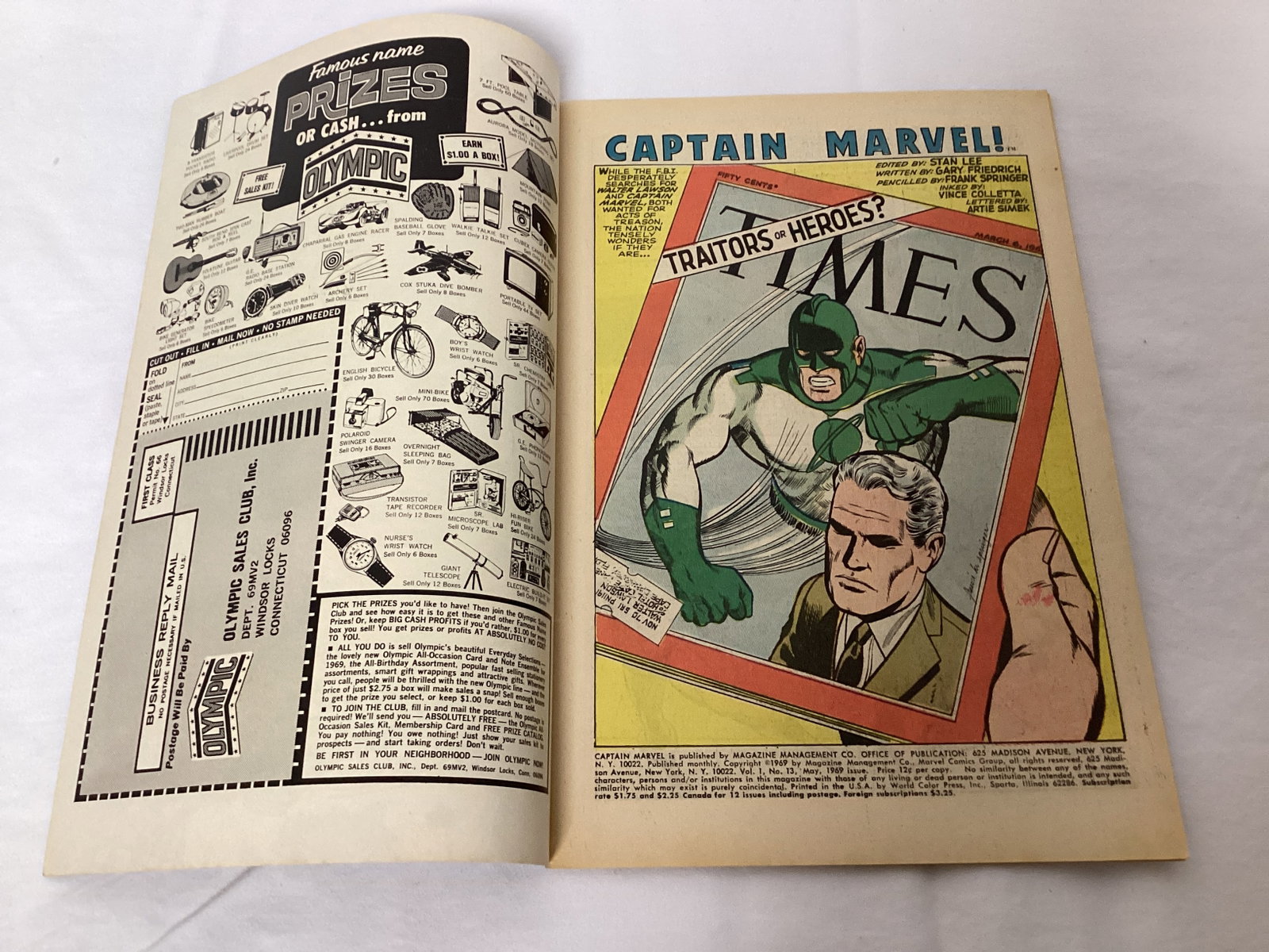 Captain Marvel 13 Marvel Comic Book - 6