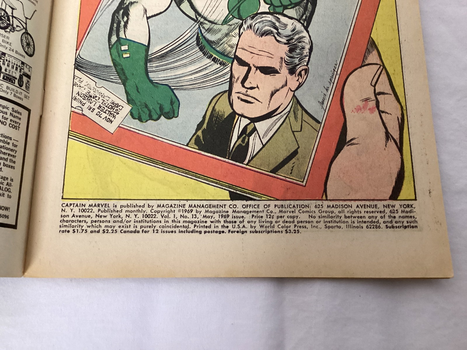Captain Marvel 13 Marvel Comic Book - 7