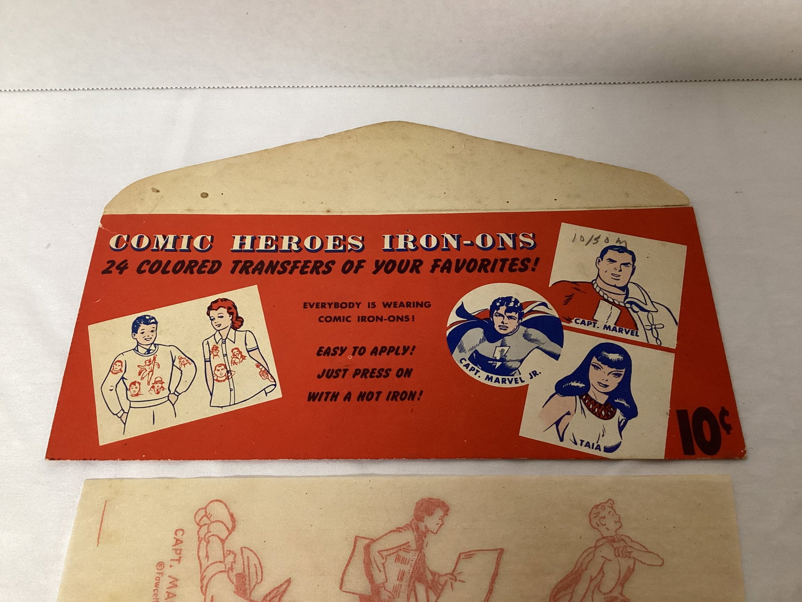 Fawcett Comic Heroes Iron Ons - 2