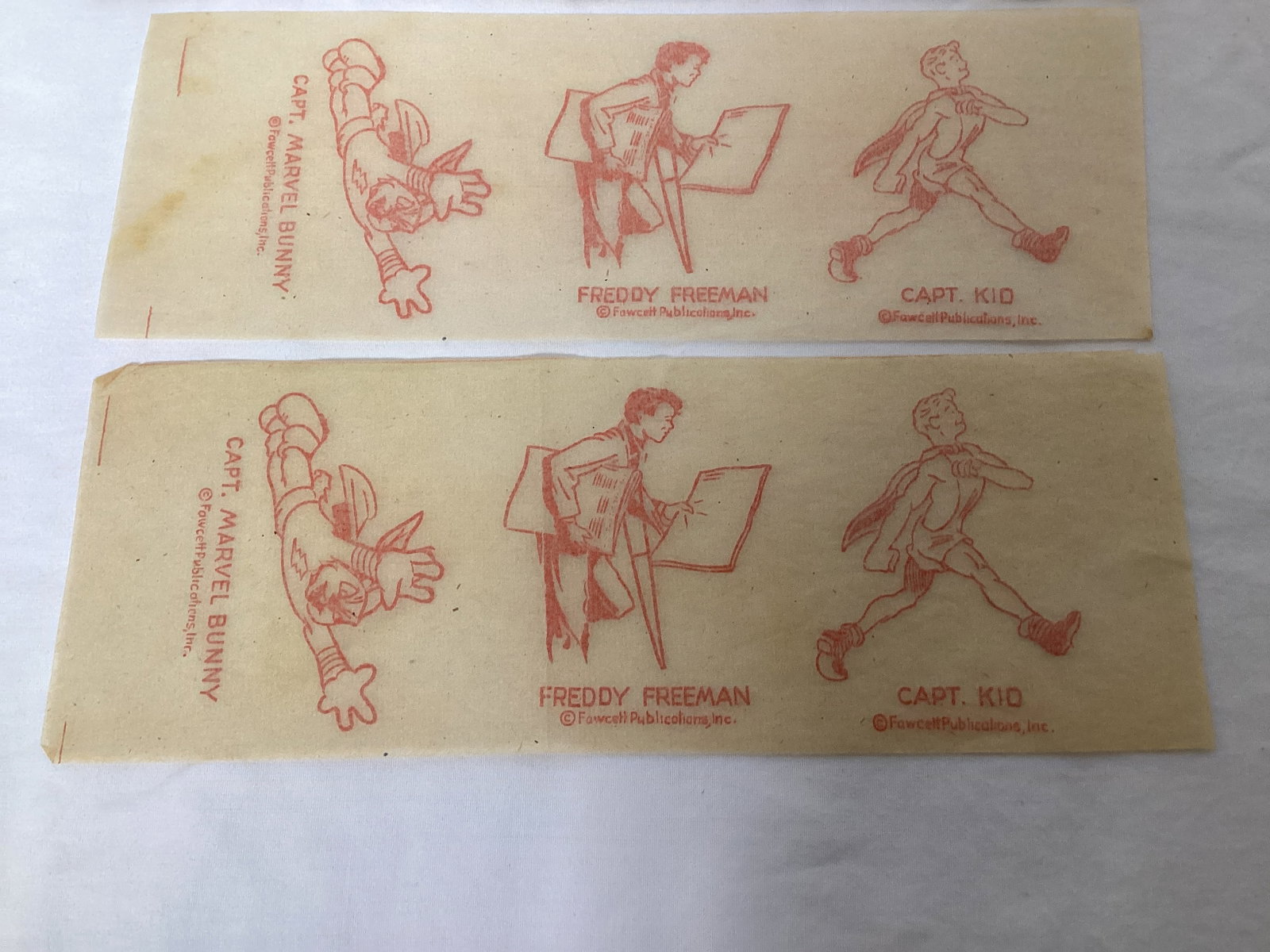 Fawcett Comic Heroes Iron Ons - 4