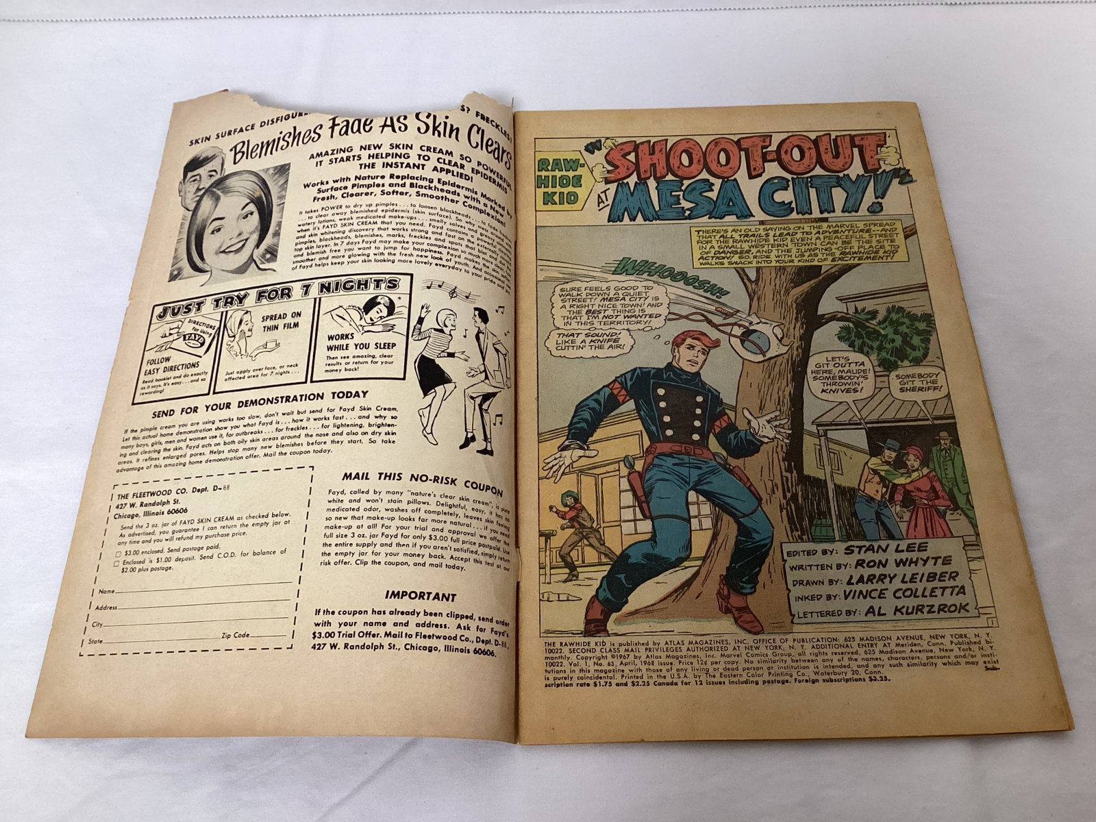 Rawhide Kid 63 Marvel Comic Book - 6