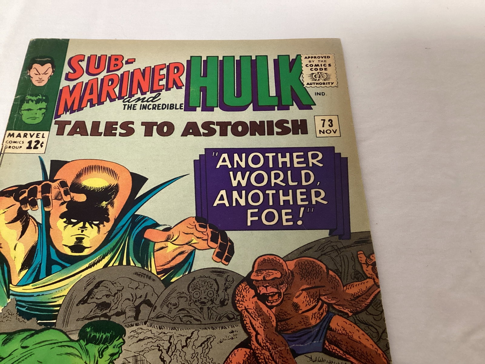 Tales to Astonish 73 Marvel Submariner Hulk Comic Book - 3
