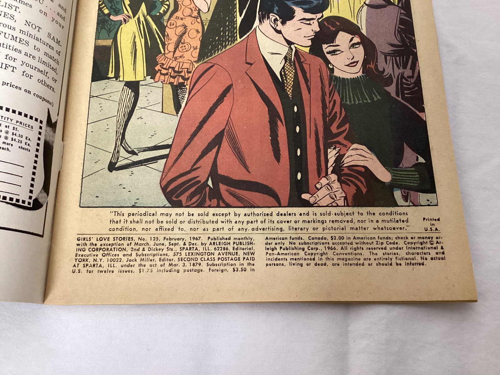 Girls Love Stories 125 DC Comic Book - 7