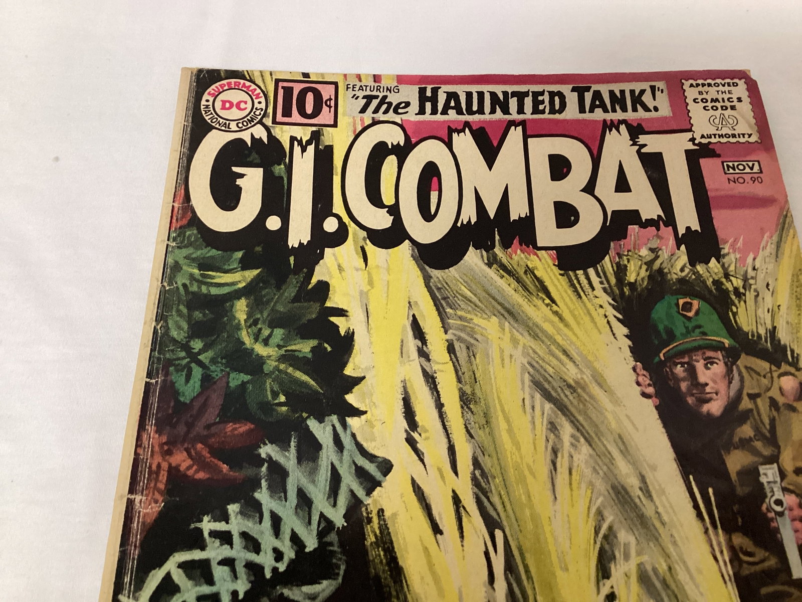 GI Combat 90 DC War Comic Book - 2
