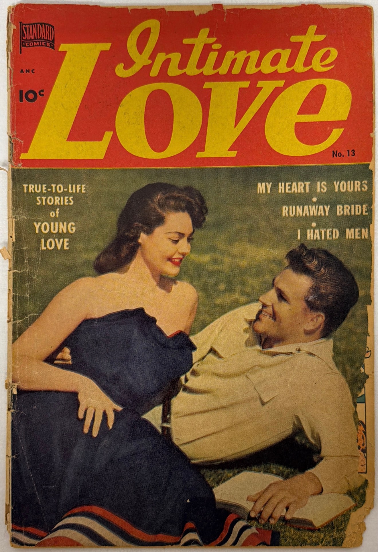 Intimate Love 13 Standard Comic Book: 1951, please preview and see all photos for condition