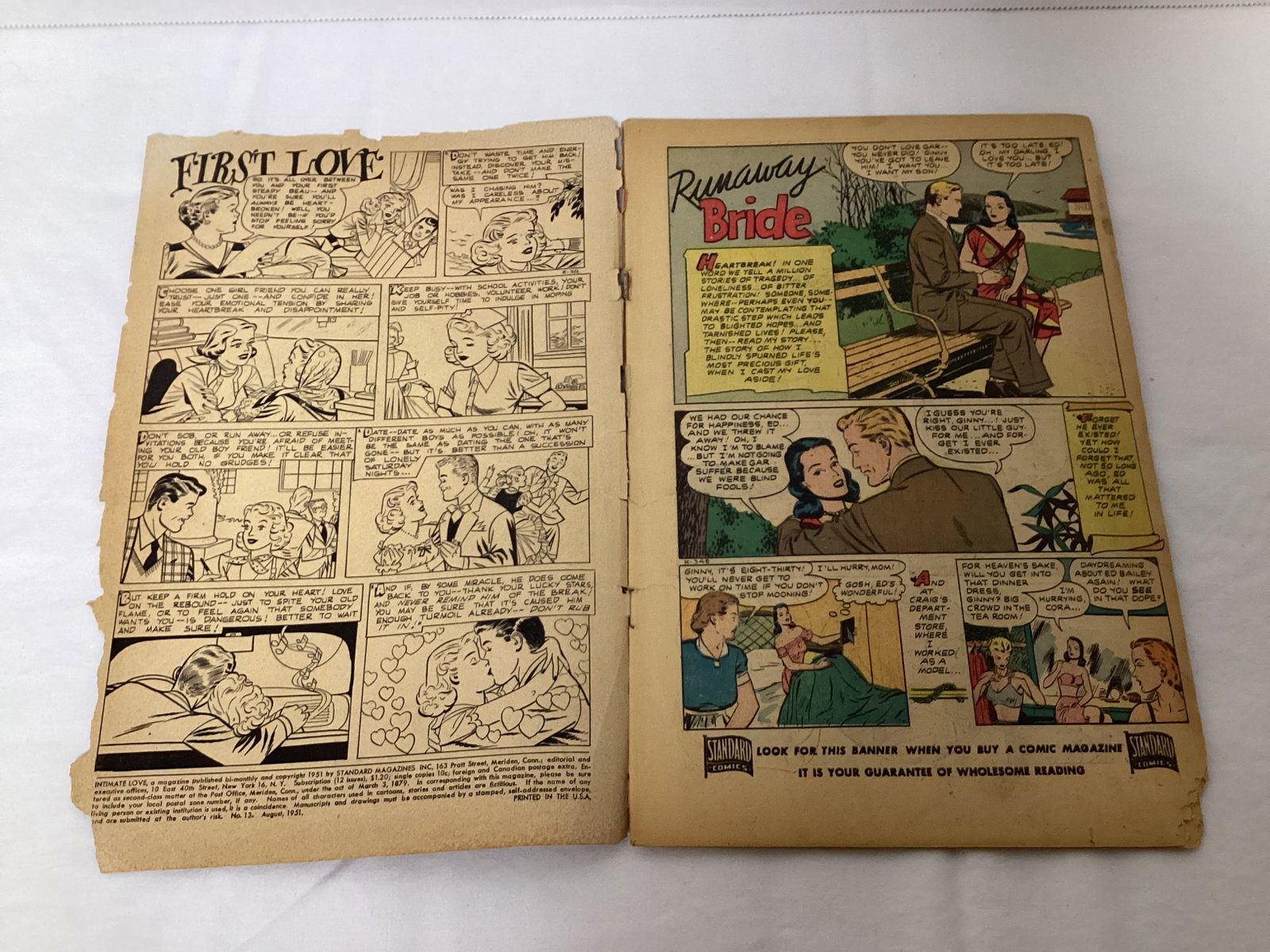 Intimate Love 13 Standard Comic Book - 6