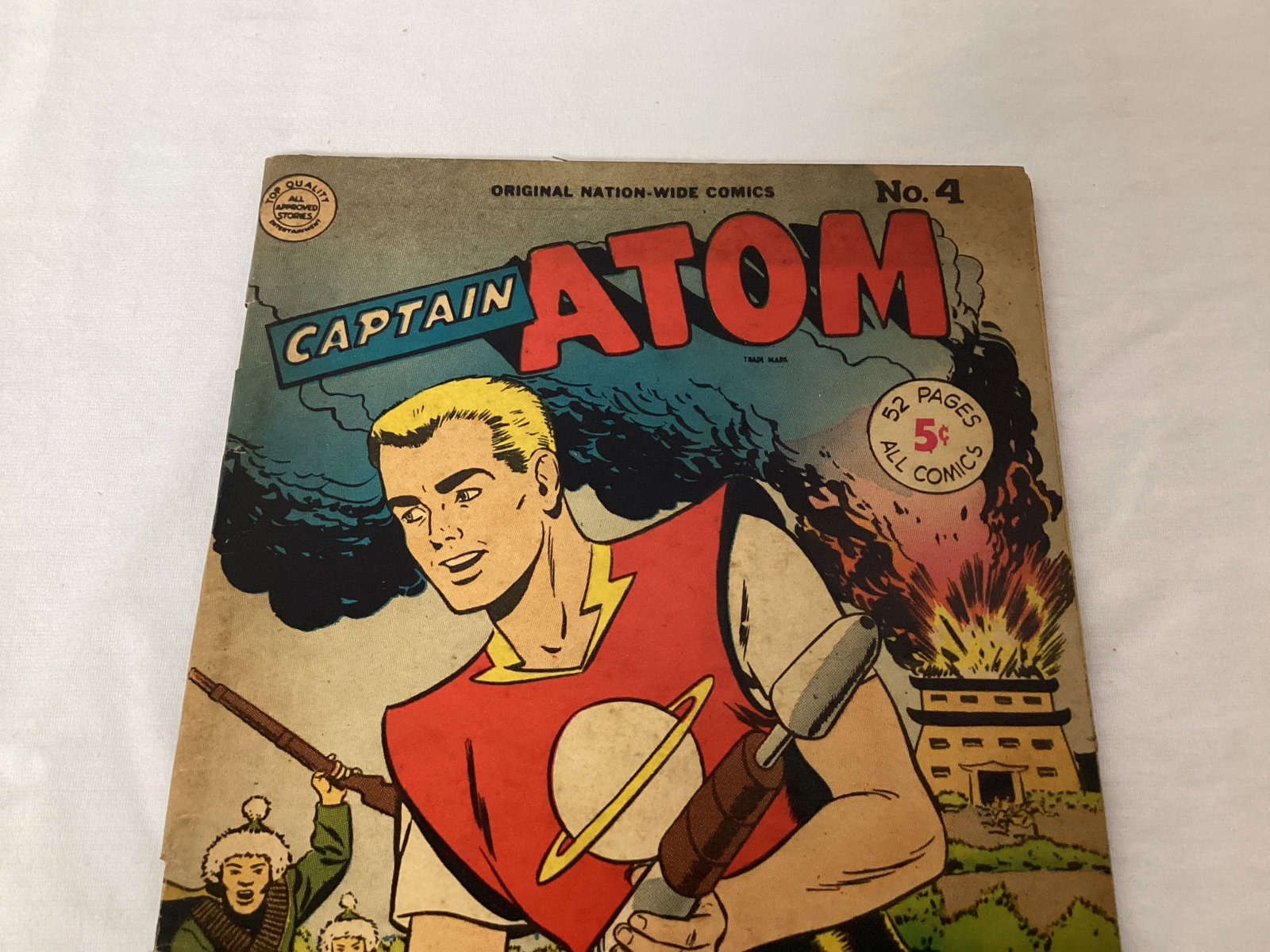 Captain Atom 4 Comic Ashcan - 2