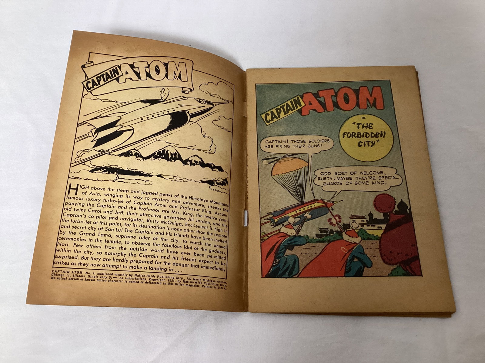 Captain Atom 4 Comic Ashcan - 4