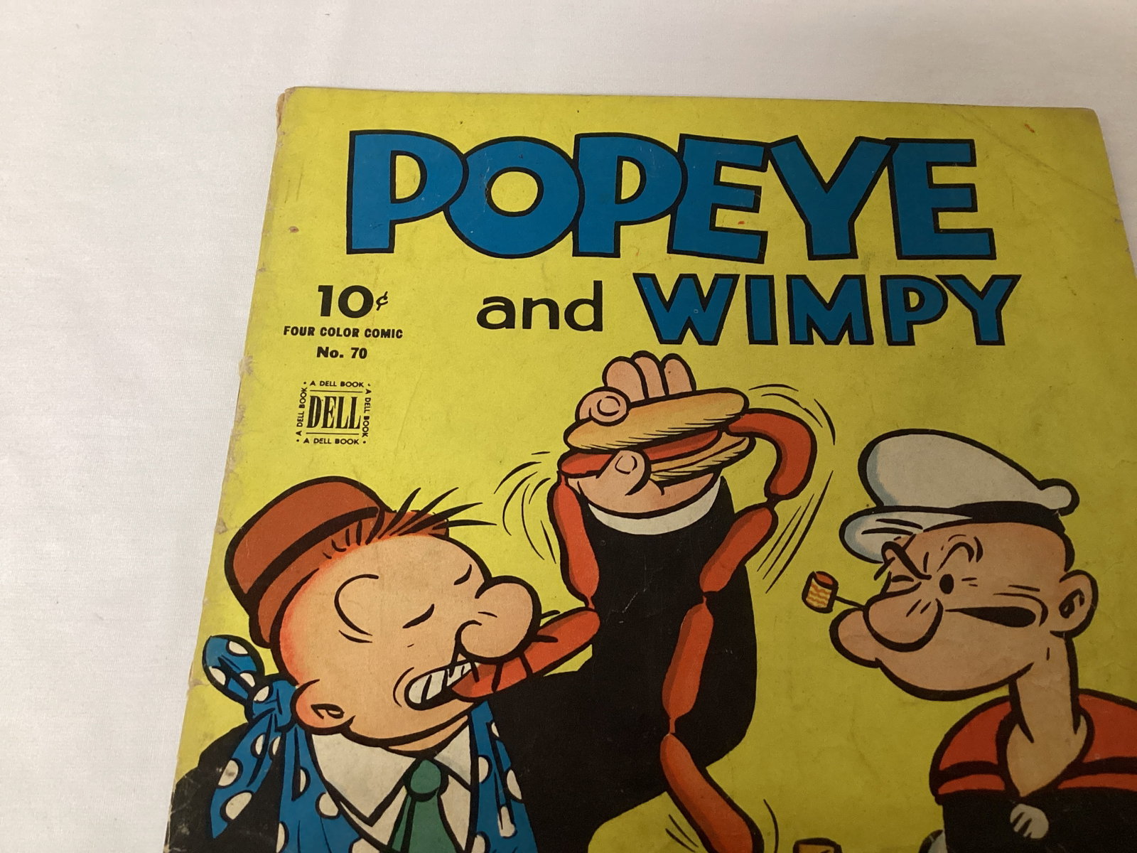 Dell Four Color 70 Popeye and Wimpy Comic Book - 2