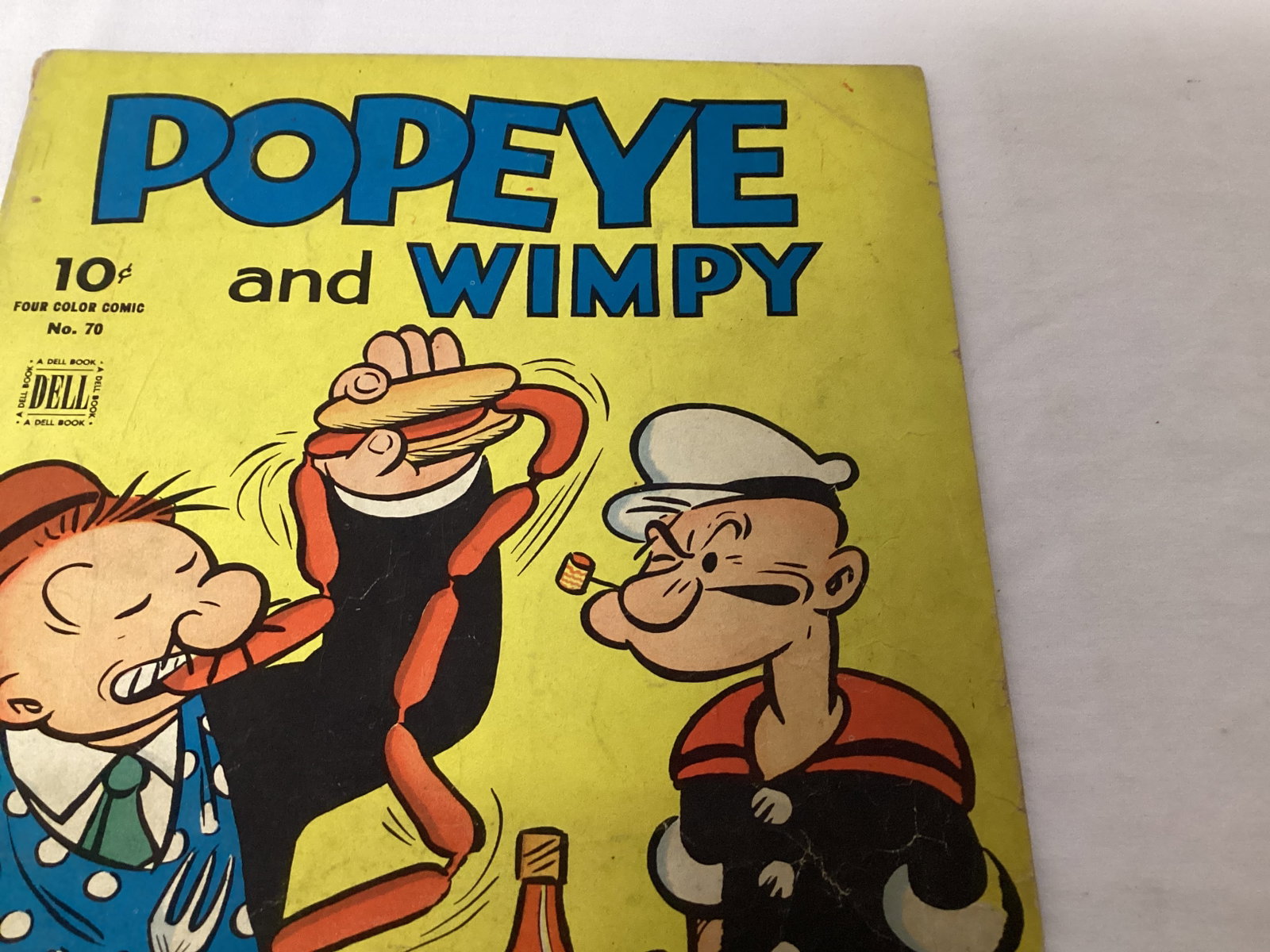 Dell Four Color 70 Popeye and Wimpy Comic Book - 3