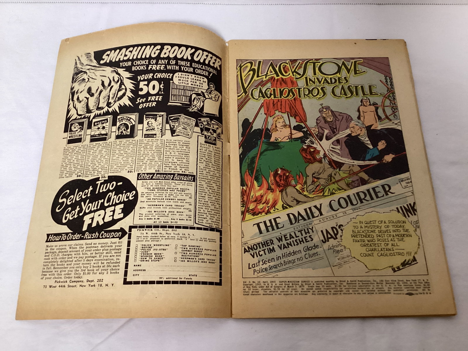 Super Magician Comics Vol. 3 Issue 12 Comic Book - 6