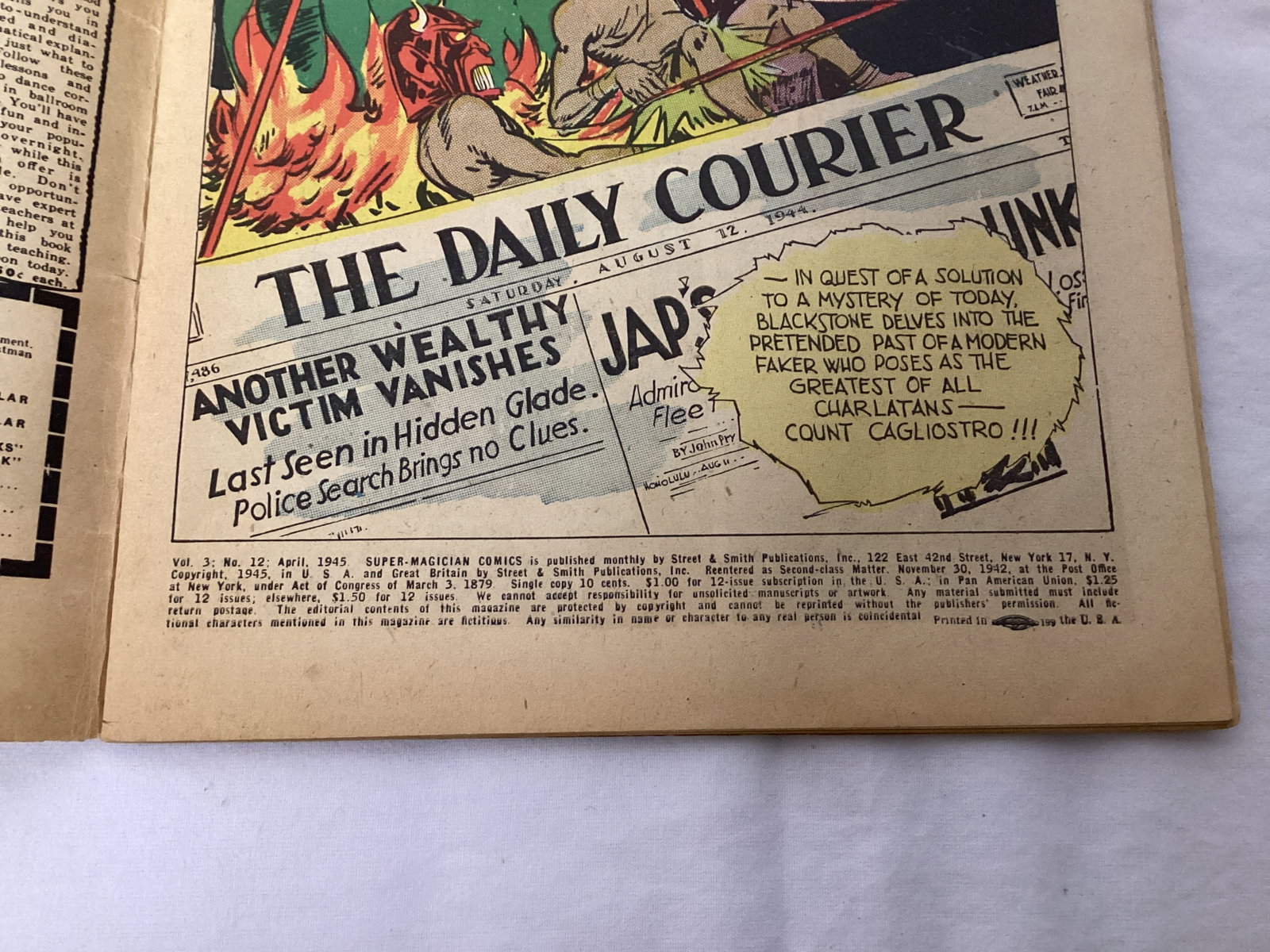 Super Magician Comics Vol. 3 Issue 12 Comic Book - 7