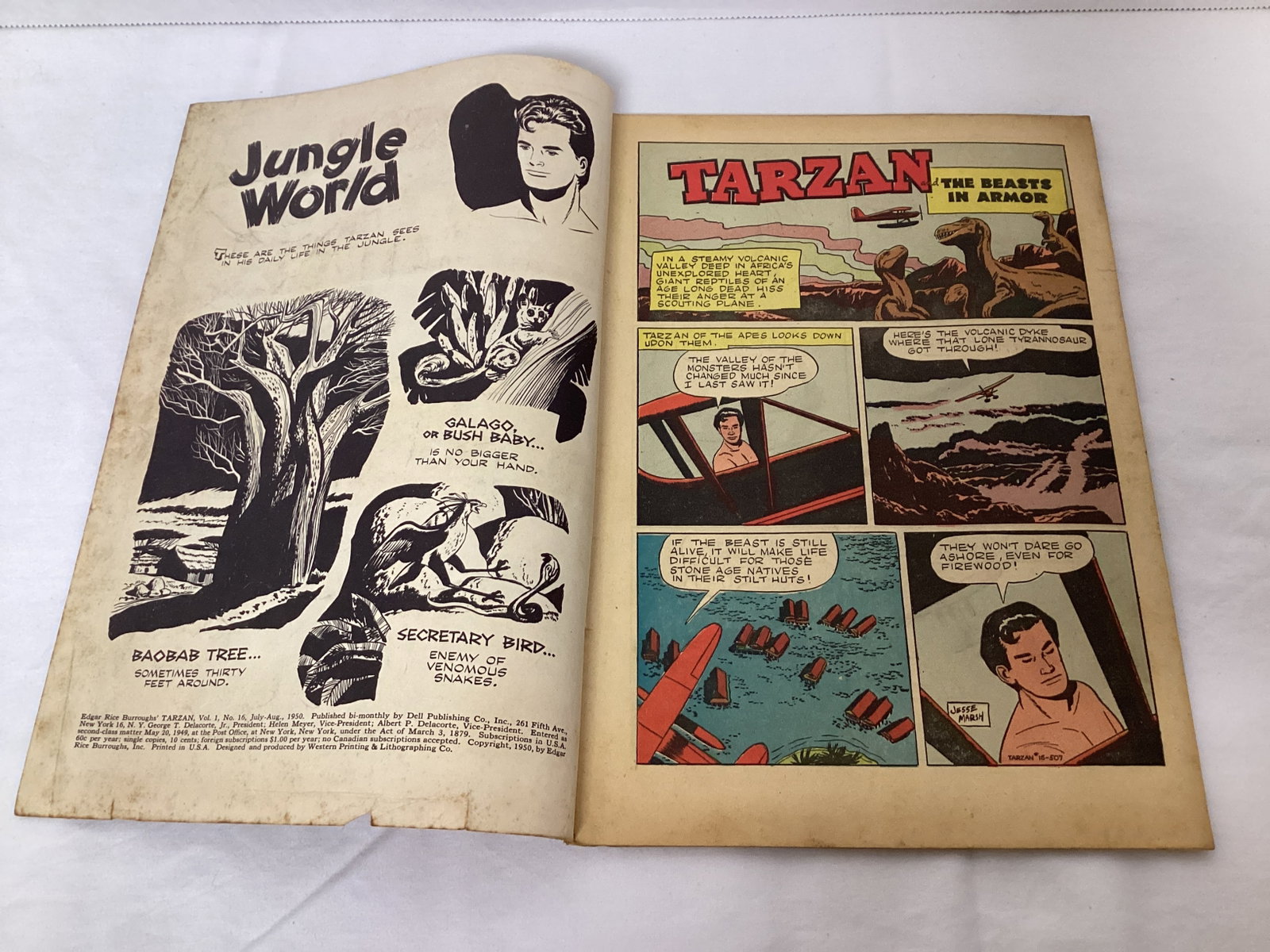 Tarzan 16 Dell Comic Book - 6