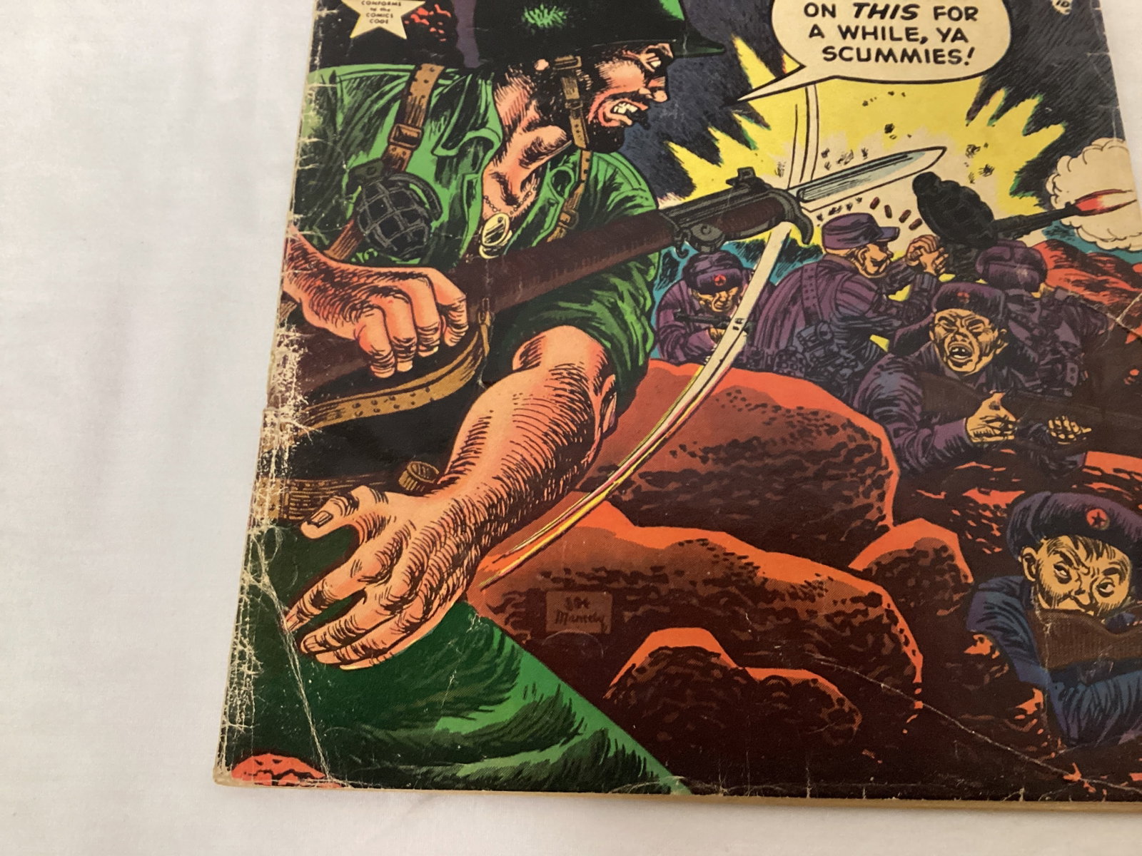 Battle 22 Atlas War Comic Book - 4