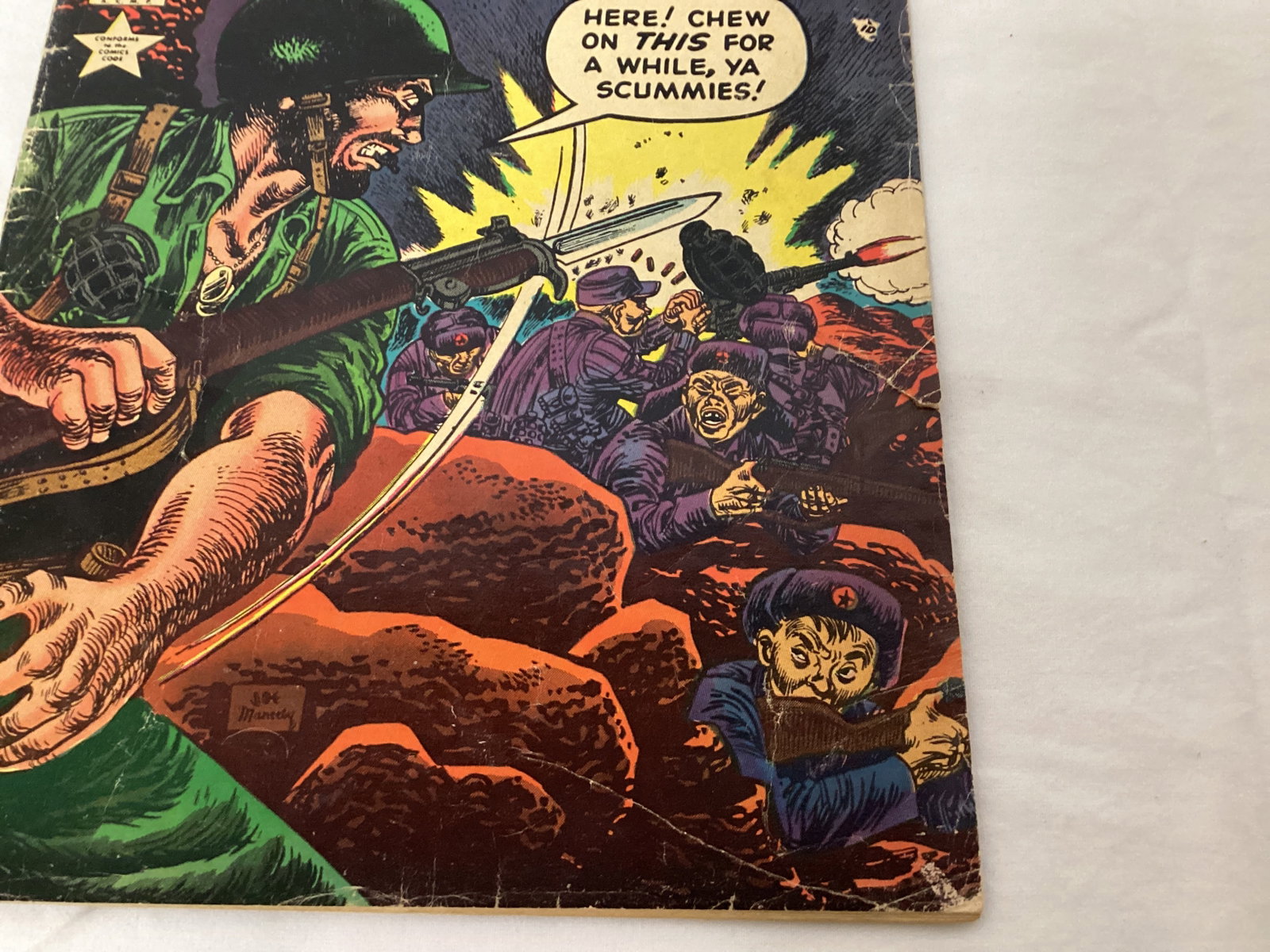 Battle 22 Atlas War Comic Book - 5