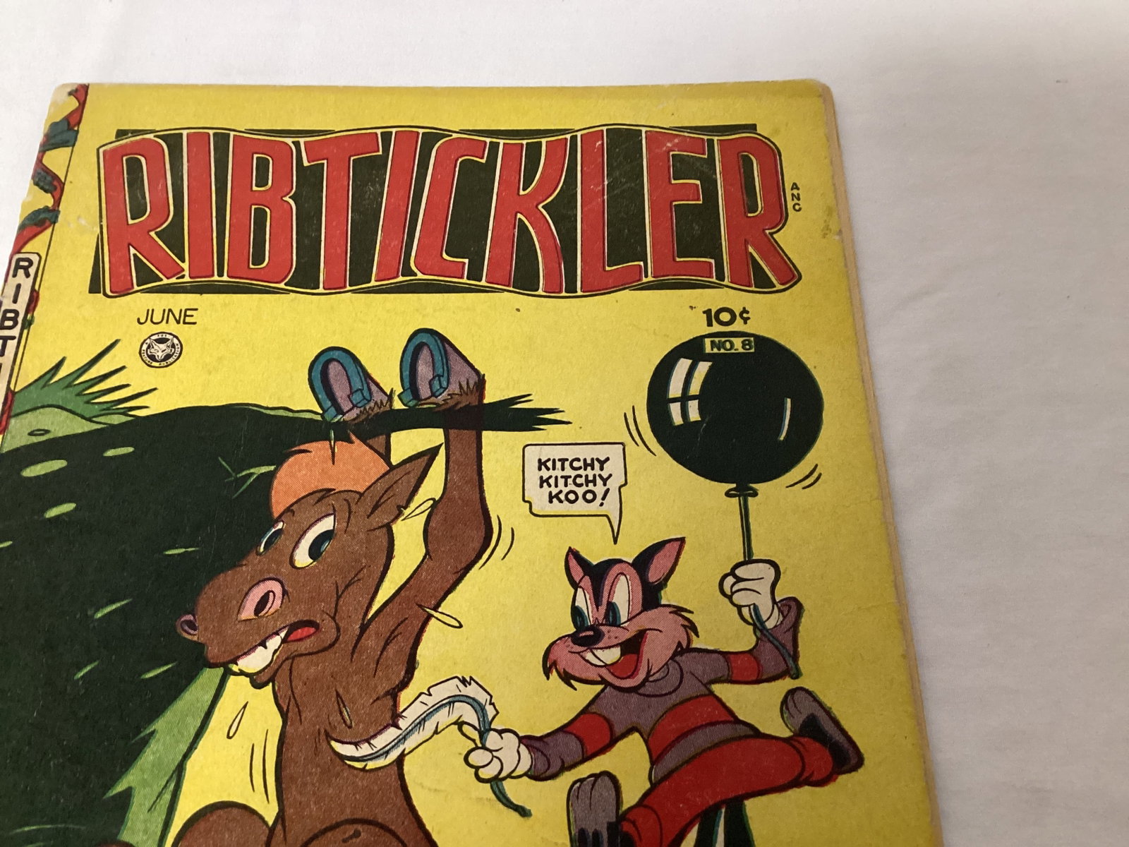 Ribtickler 8 Fox Comic Book - 3