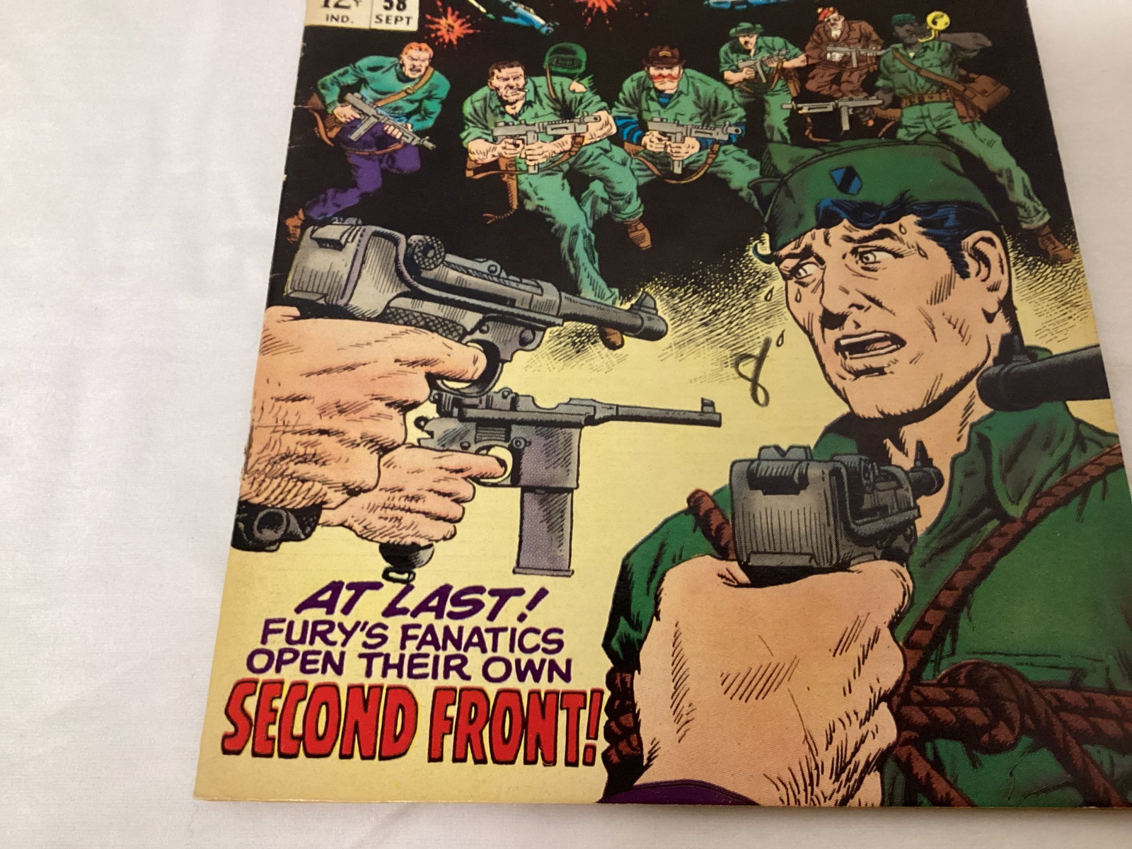 Sgt. Fury and His Howling Commandos 58 Marvel Comic Book - 4