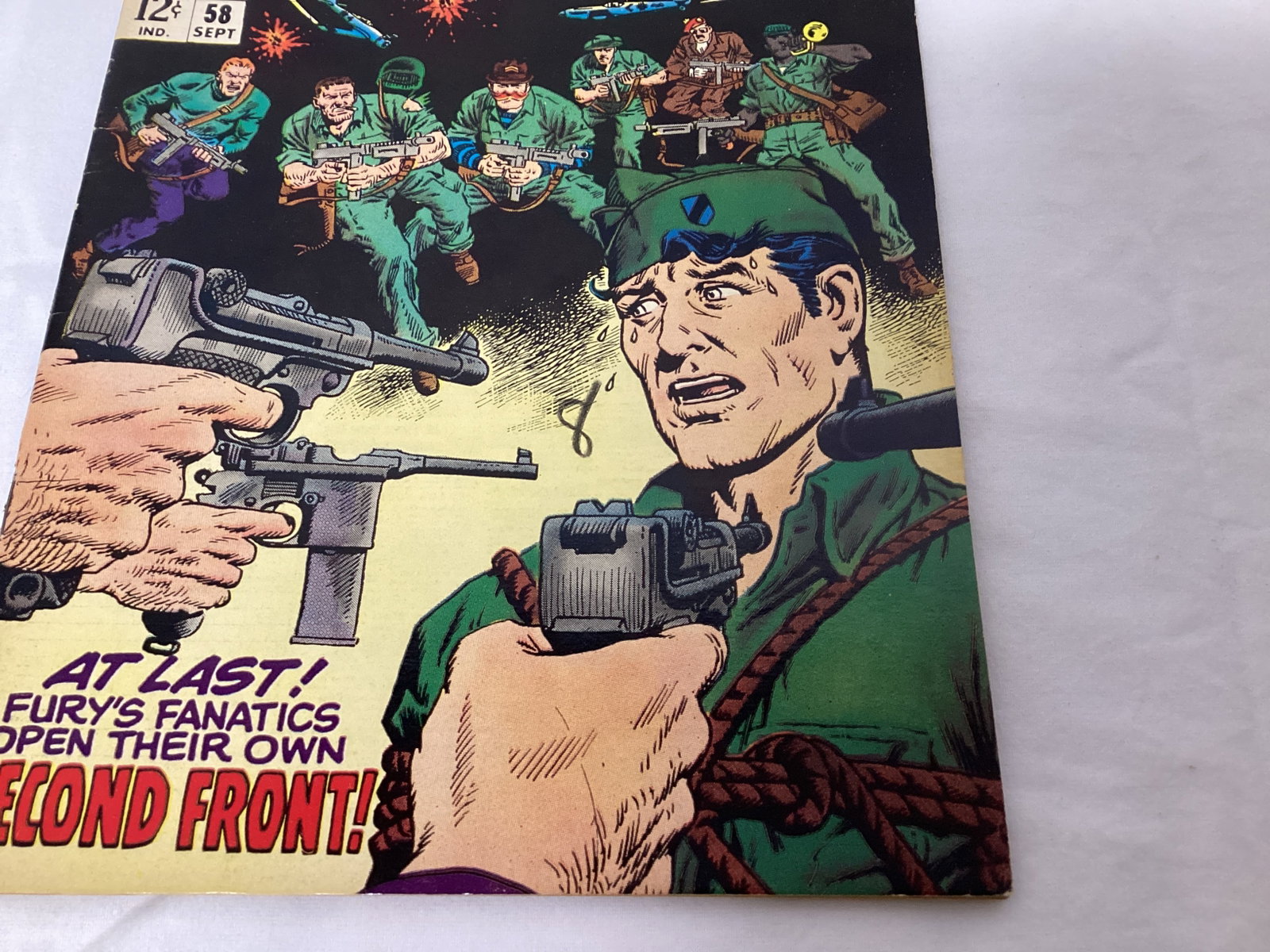 Sgt. Fury and His Howling Commandos 58 Marvel Comic Book - 5