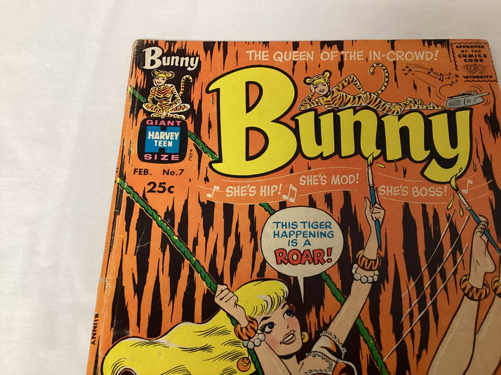 Bunny 7 Harvey Comic Book - 2