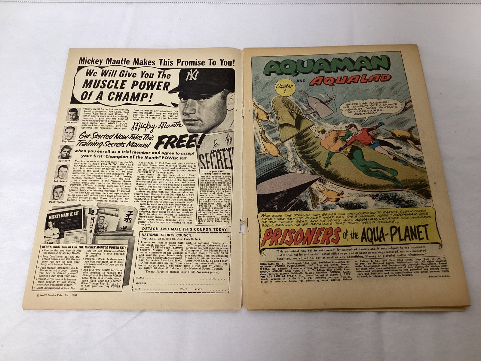 Showcase 33 DC Aquaman and Aqualad Comic Book - 6