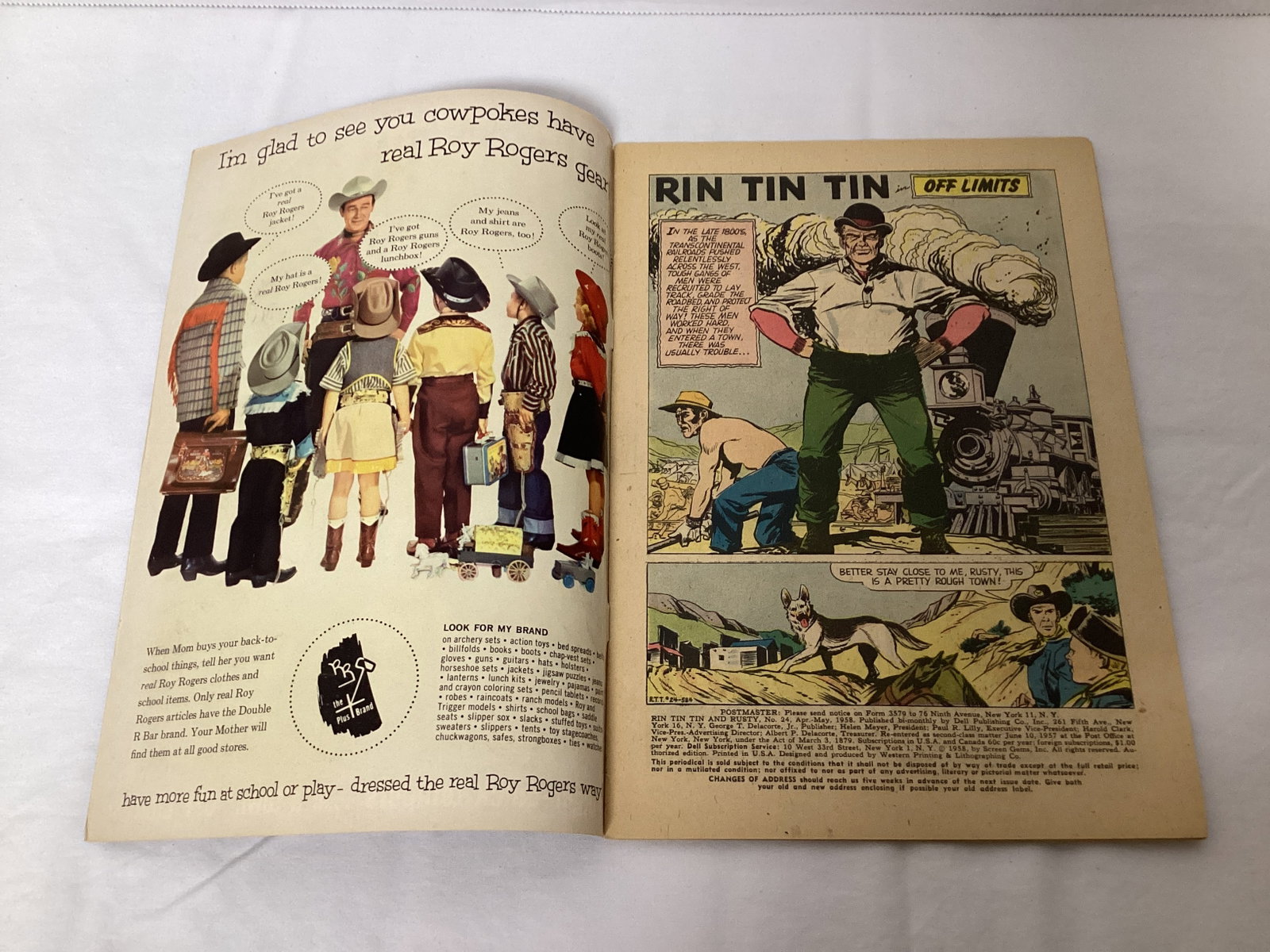 Rin Tin Tin and Rusty 24 Dell Comic Book - 6