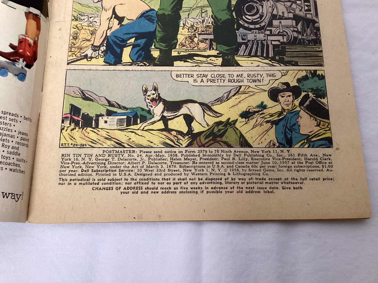 Rin Tin Tin and Rusty 24 Dell Comic Book - 7